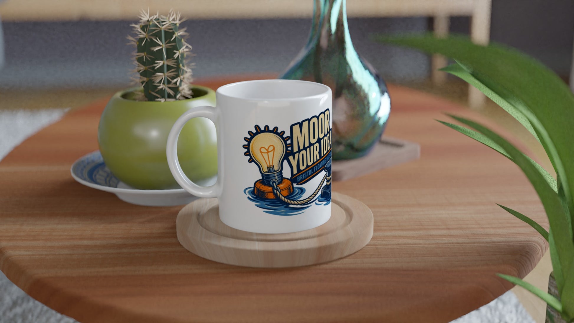 Moor Your Ideas – Bristol Floating Harbour Mug — product view 1