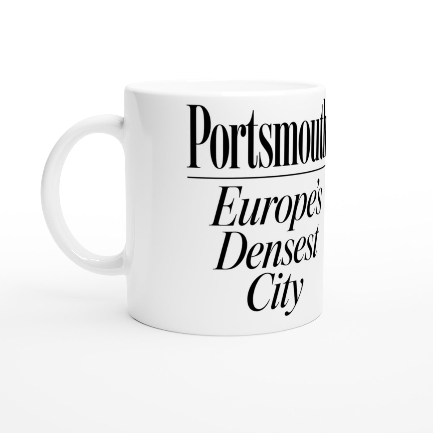 Portsmouth — Europe's Densest City Mug