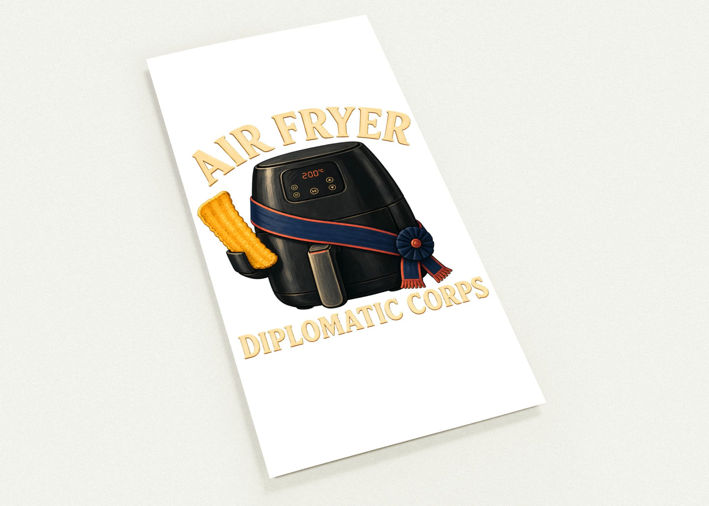Air Fryer Diplomatic Corps Postcard Pack — product view 1