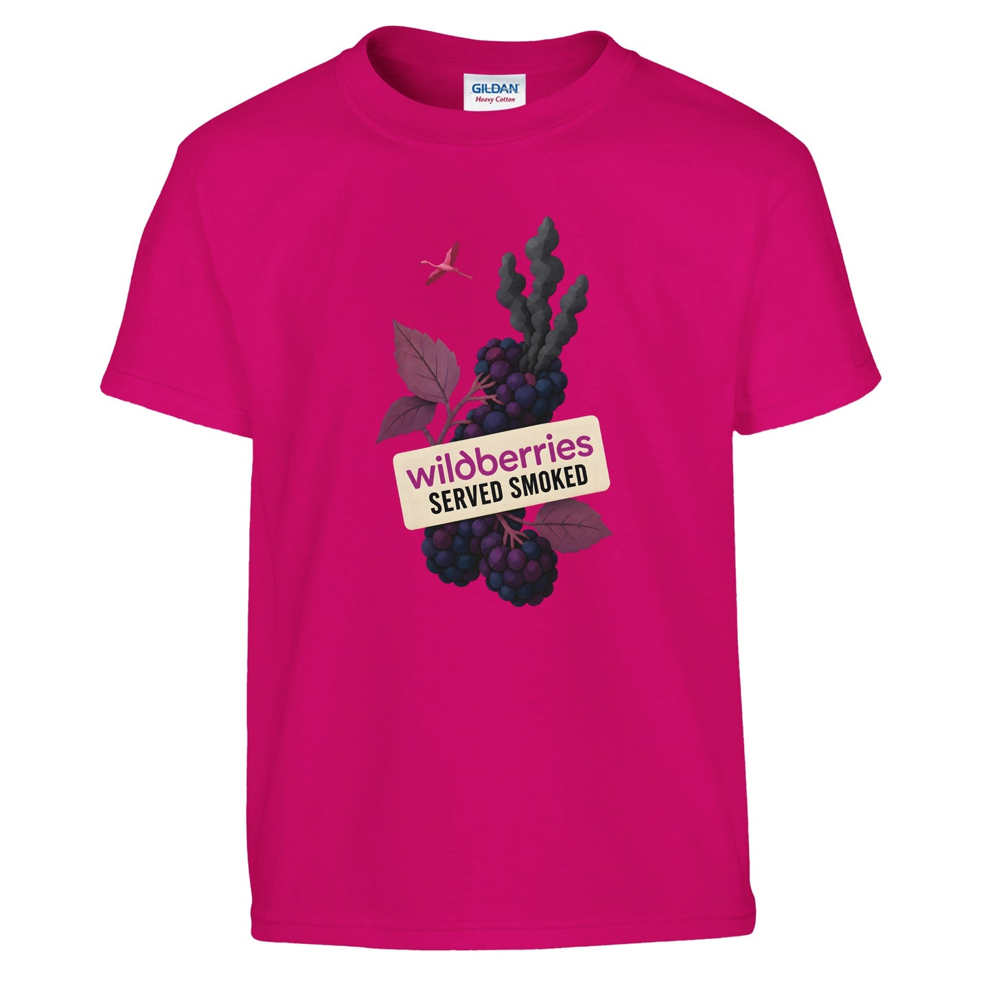 Wildberries, Served Smoked Kids' T-shirt — product view 11