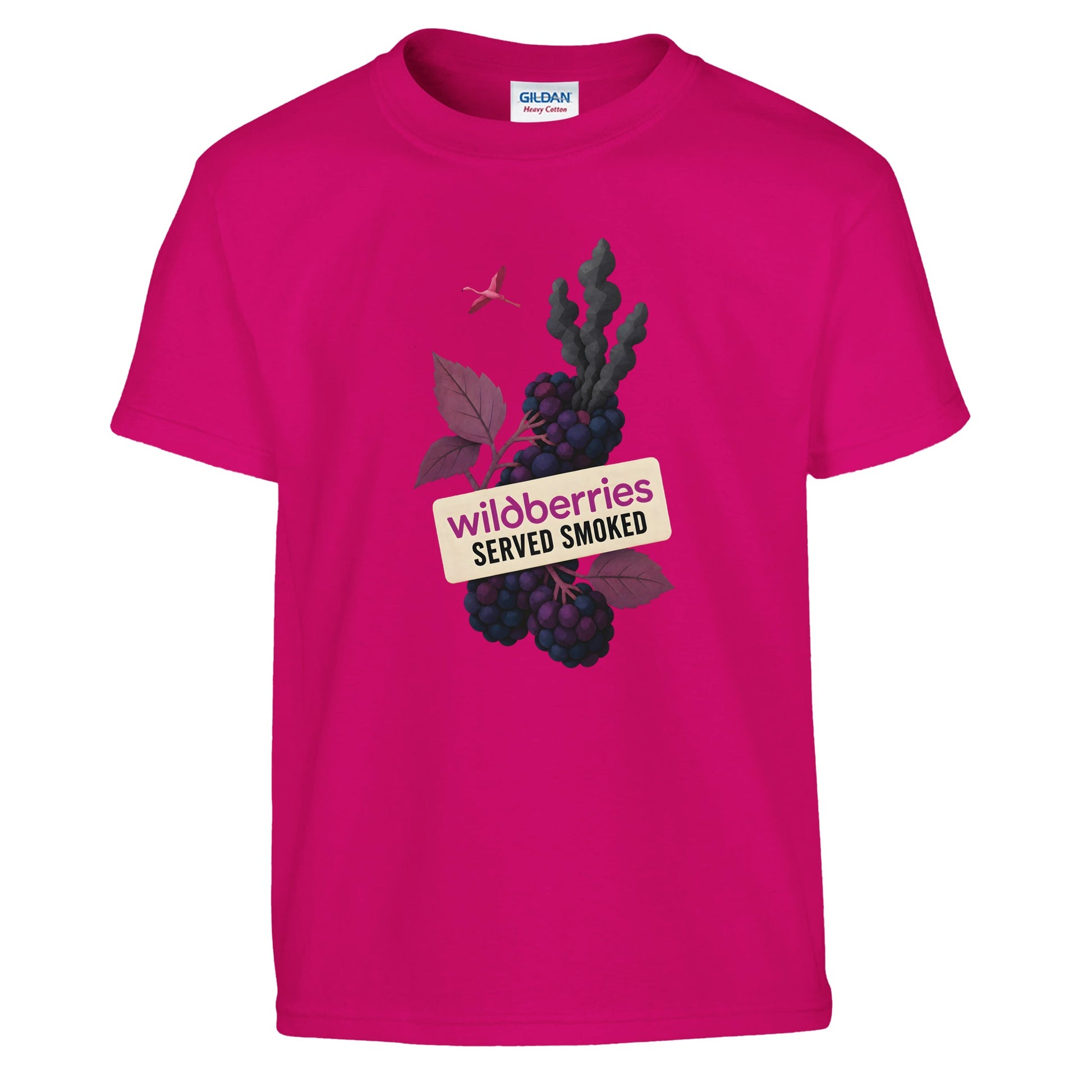 Wildberries, Served Smoked Kids' T-shirt — product view 11
