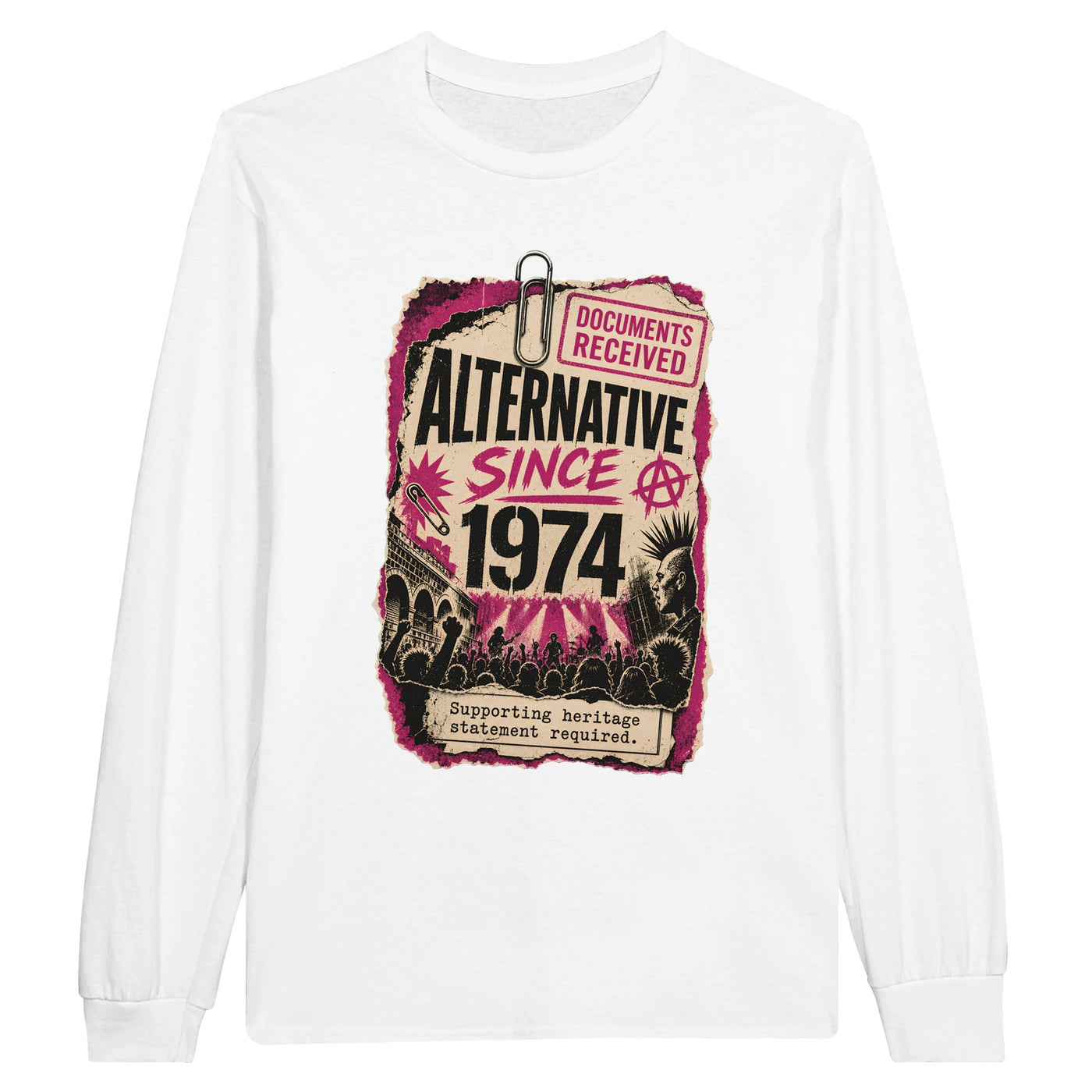 Camden Alternative Since 1974 — Illustrated Long-Sleeve T-shirt