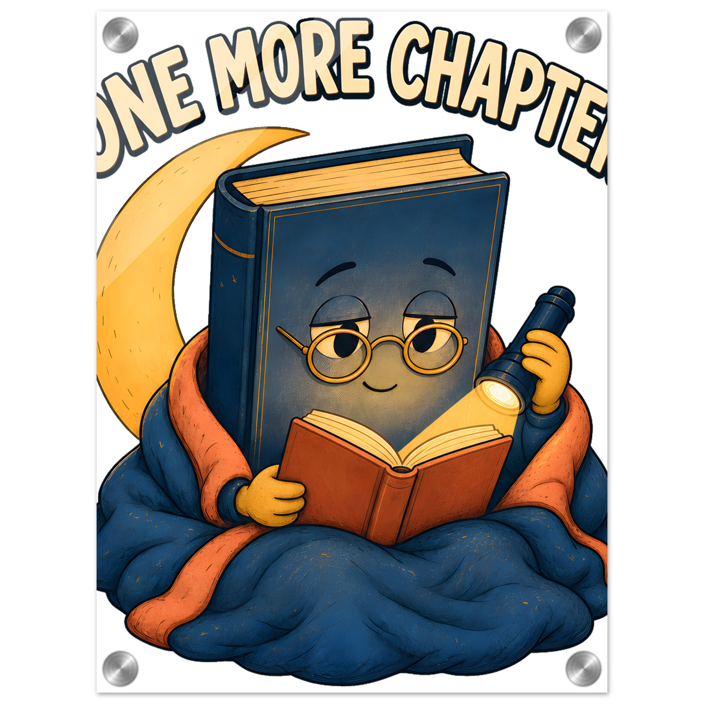 One More Chapter Reader Graphic Acrylic Print