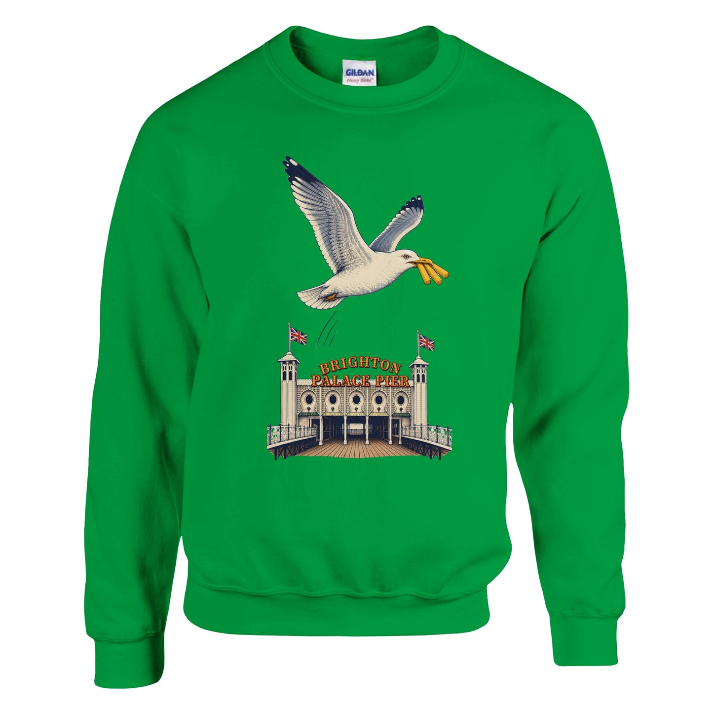 Brighton Palace Pier Chip Heist Sweatshirt — product view 12