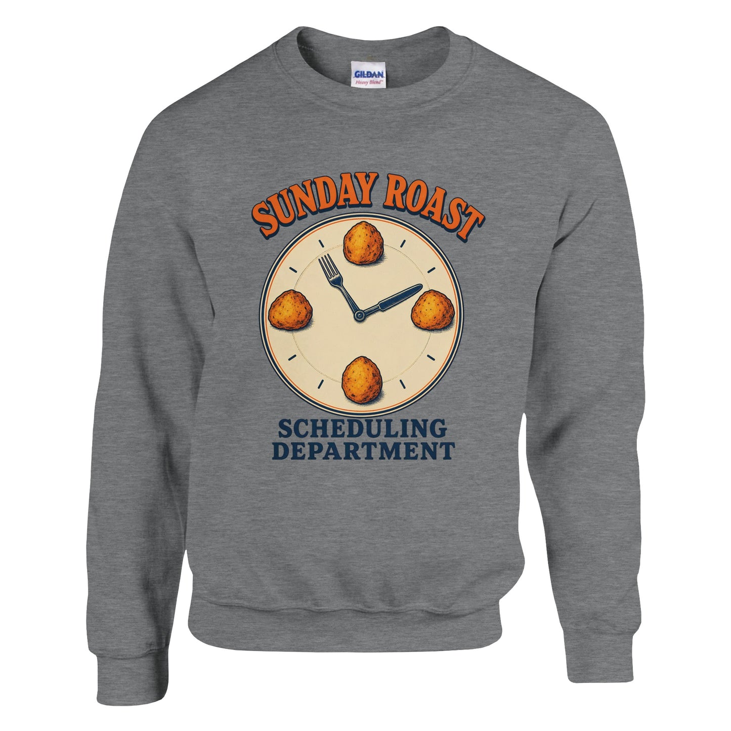 Sunday Roast Scheduling Department Sweatshirt — product view 16