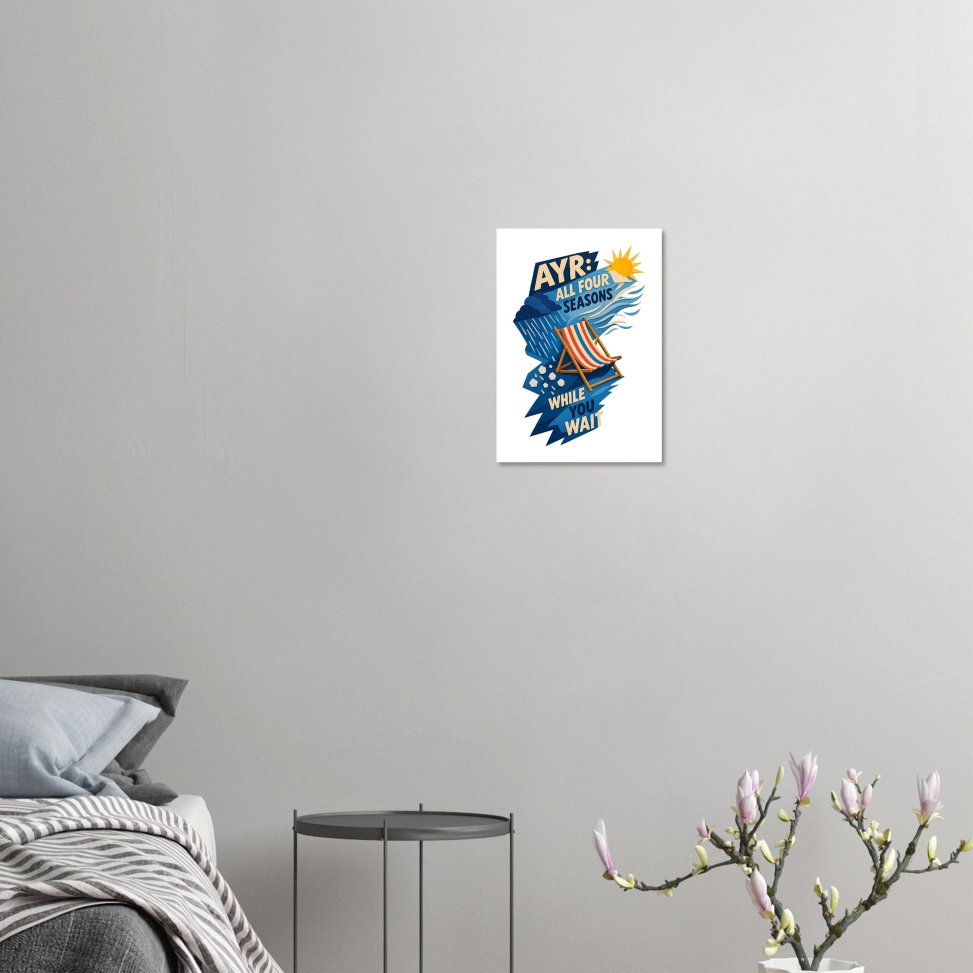 Ayr: All Four Seasons While You Wait Poster — product view 7