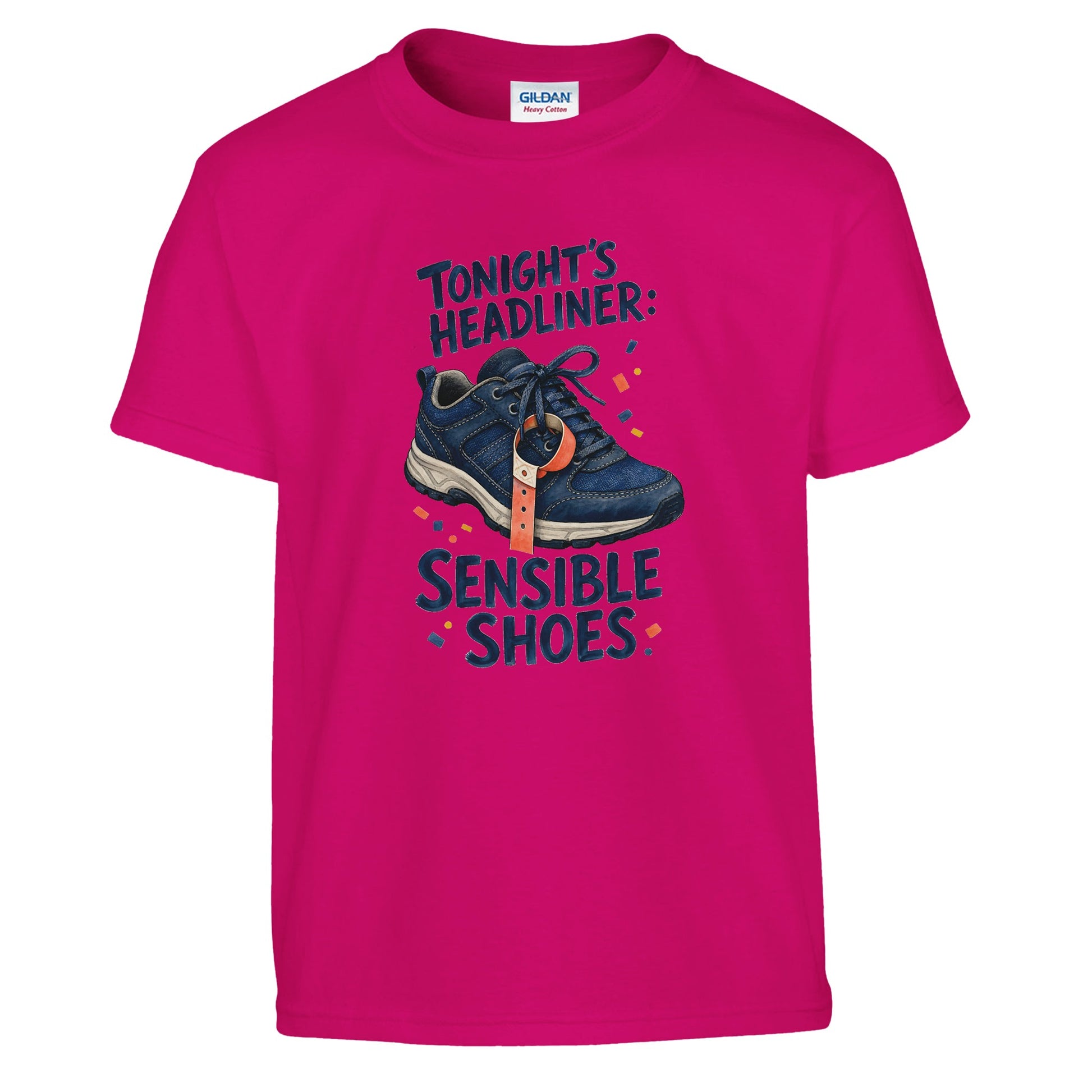 Tonight's Headliner: Sensible Shoes Concert Kids' T-shirt — product view 11