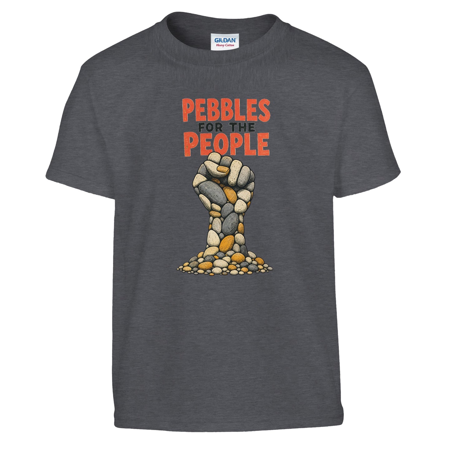 Pebbles for the People Graphic Kids' T-shirt — product view 12