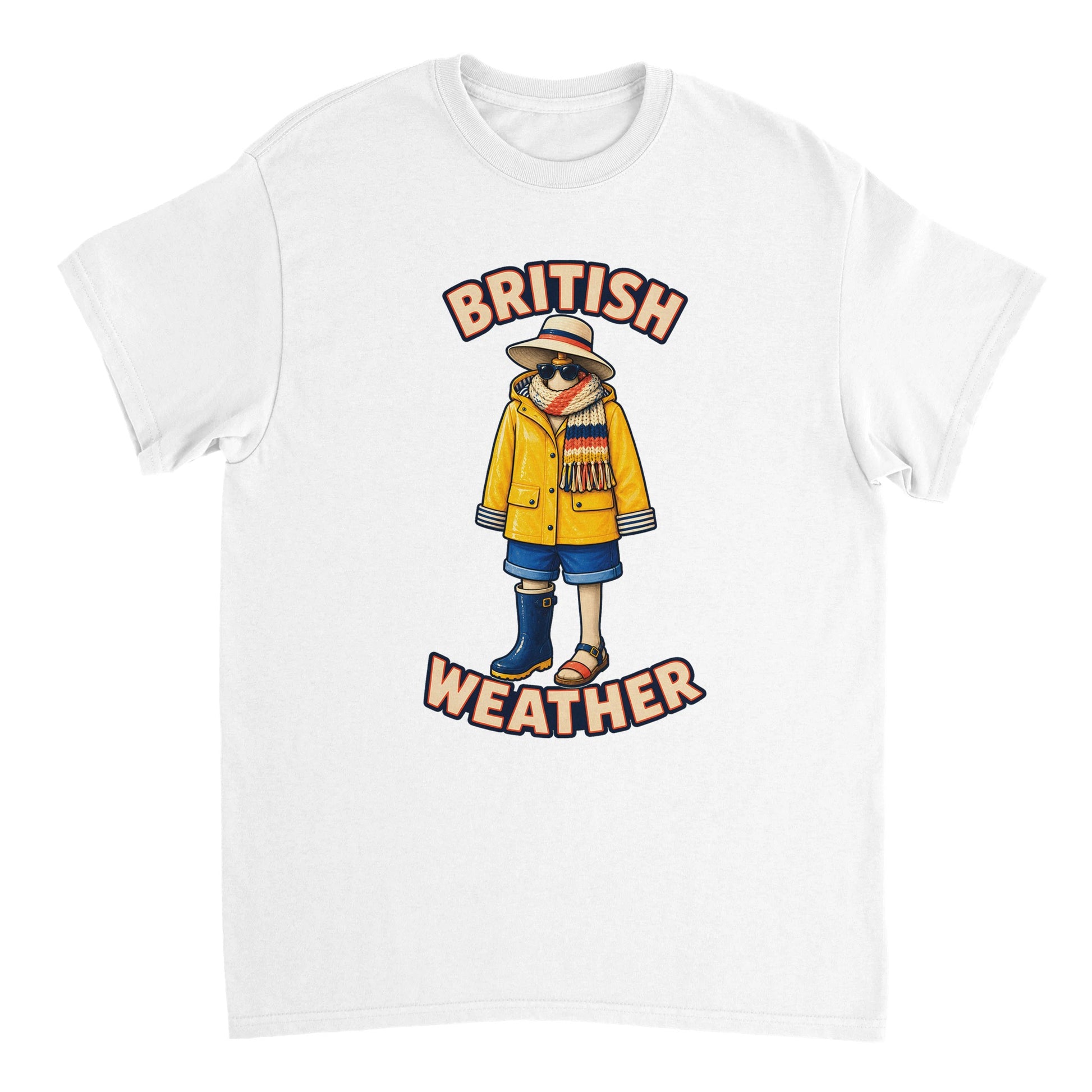 British Weather All-Weather Outfit T-shirt — product view 17