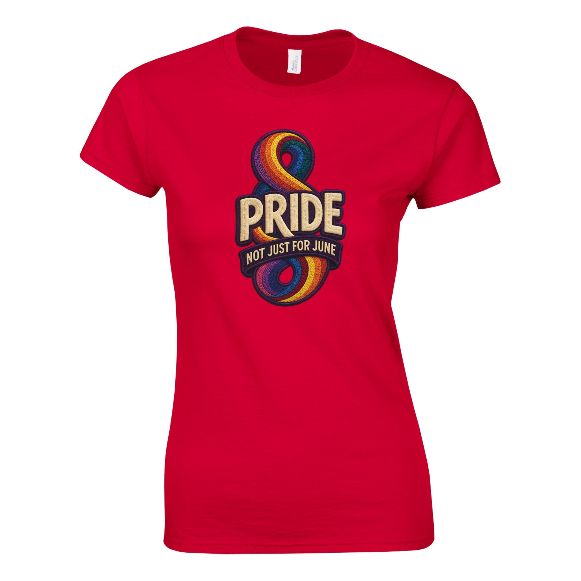 Pride: Not Just for June Women's T-shirt — product view 8