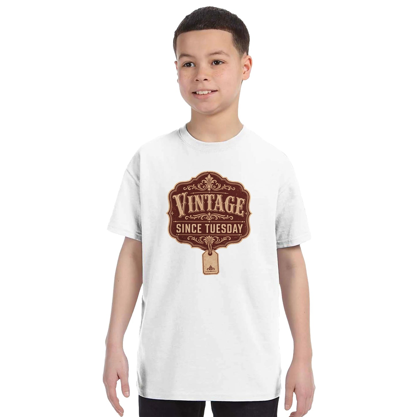 Vintage Since Tuesday Kids' T-shirt — product view 3
