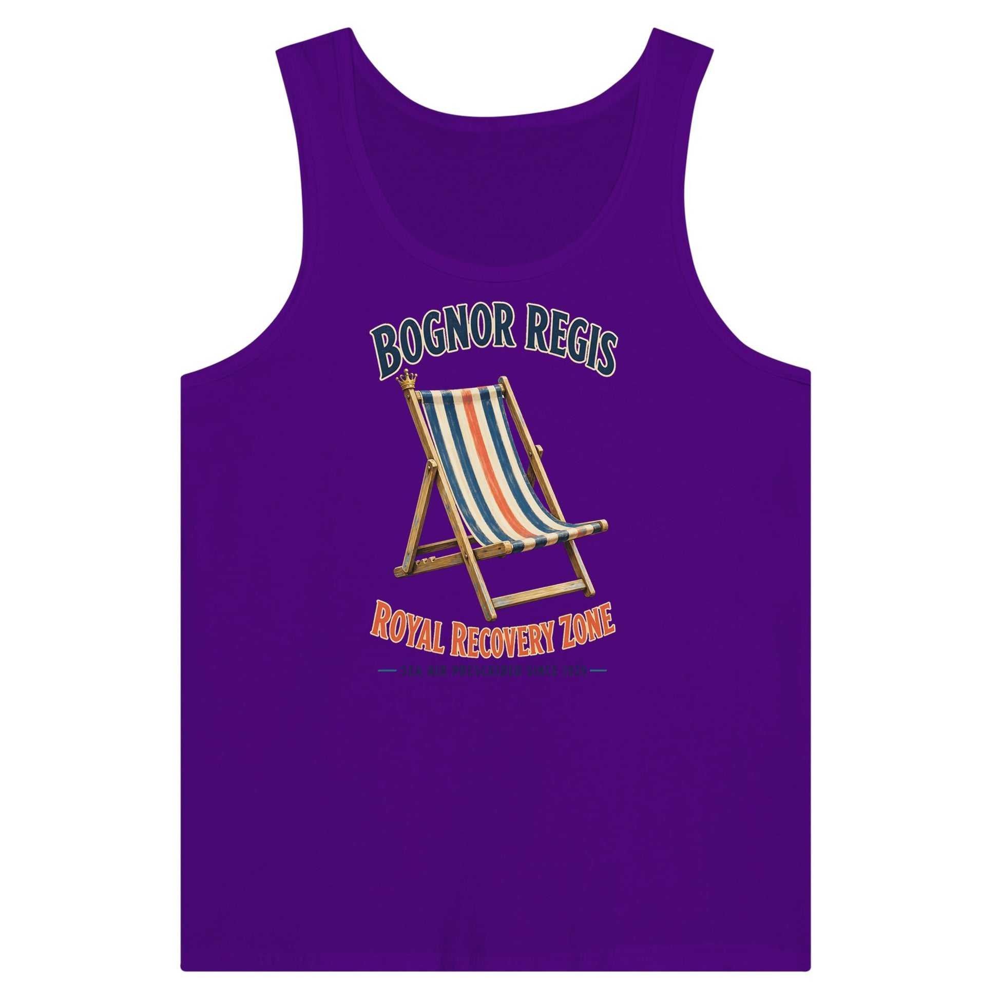 Bognor Regis Royal Recovery Zone Premium Unisex Tank Top — product view 6