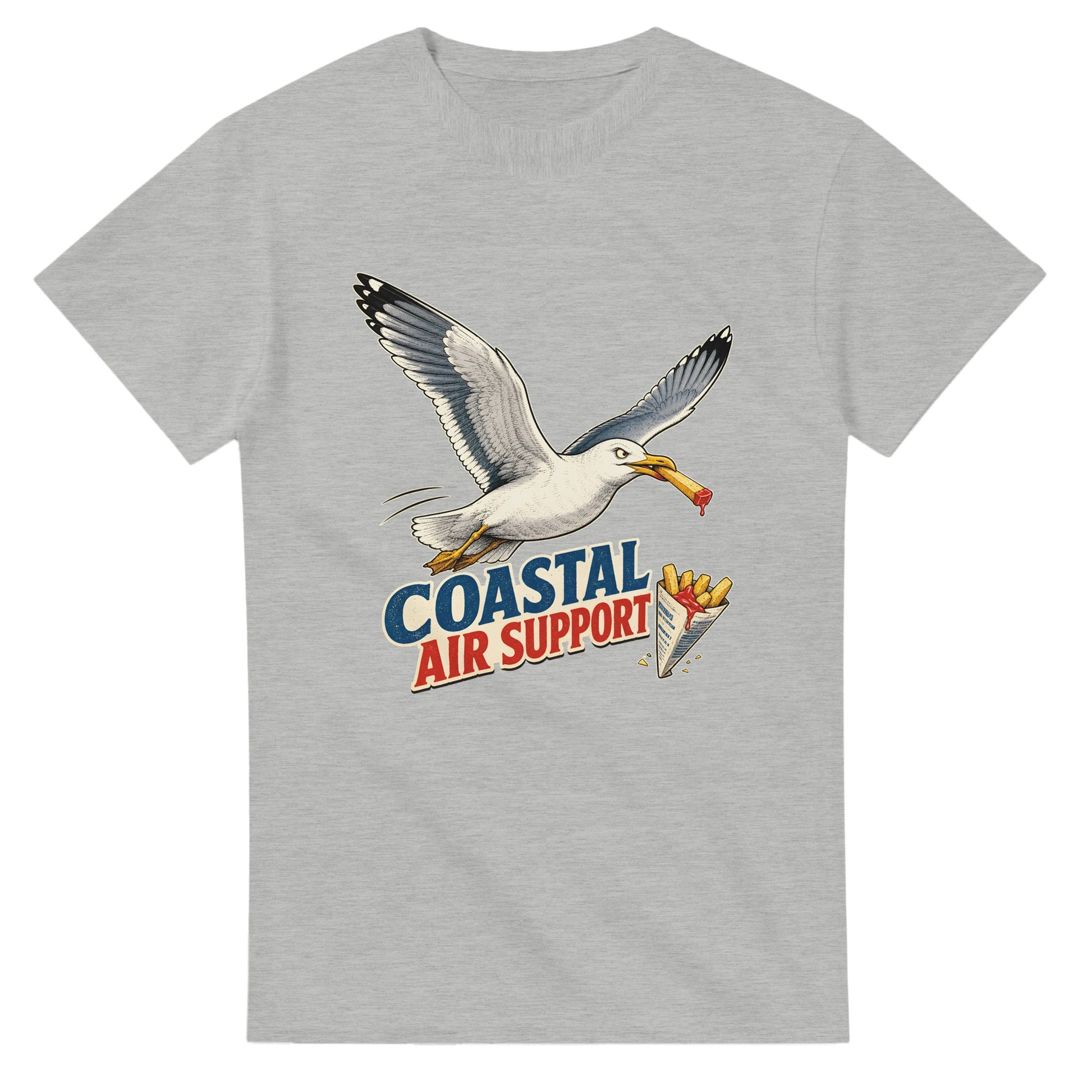 Coastal Air Support Seagull Graphic T-shirt — product view 6