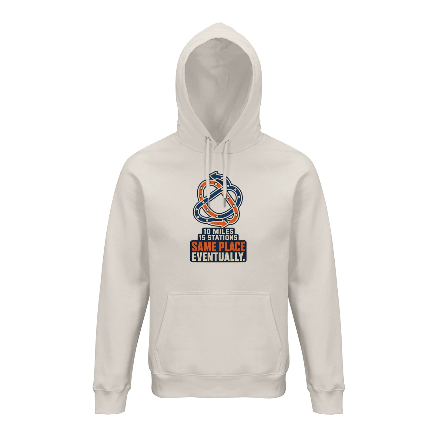 Glasgow Same Place Eventually Hoodie — product view 1