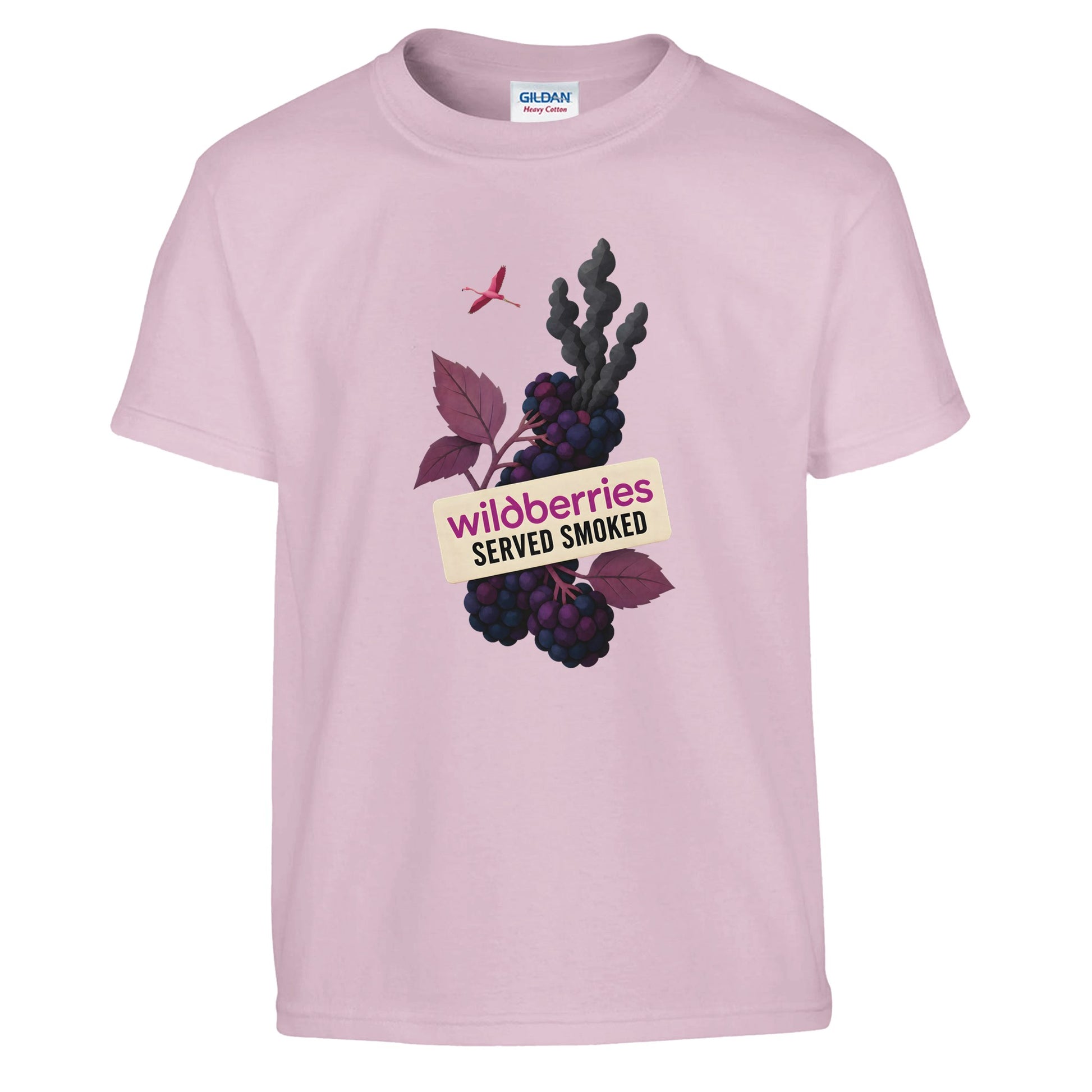 Wildberries, Served Smoked Kids' T-shirt — product view 9