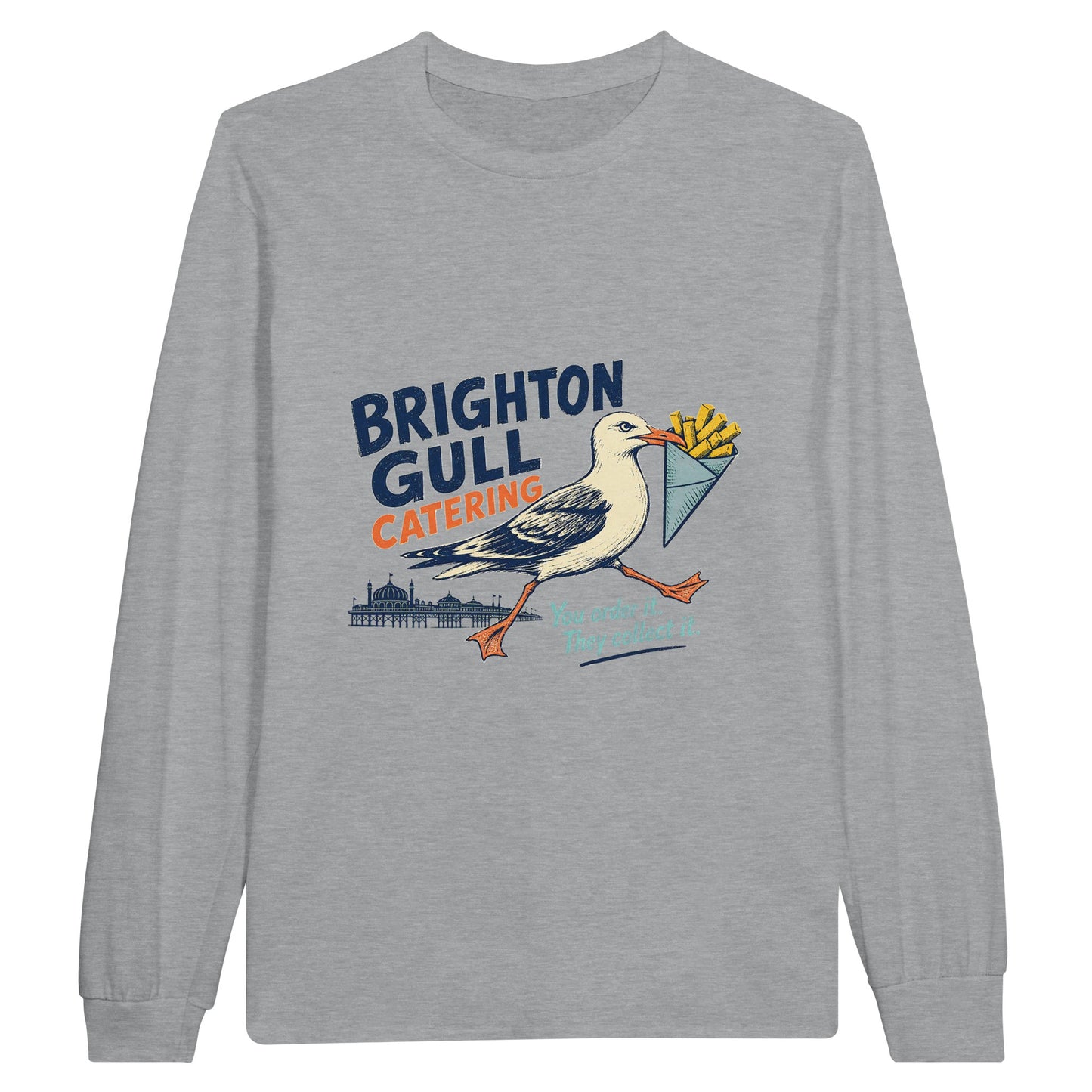 Brighton Gull Catering - You Order It, They Collect It Long-Sleeve… — product view 6