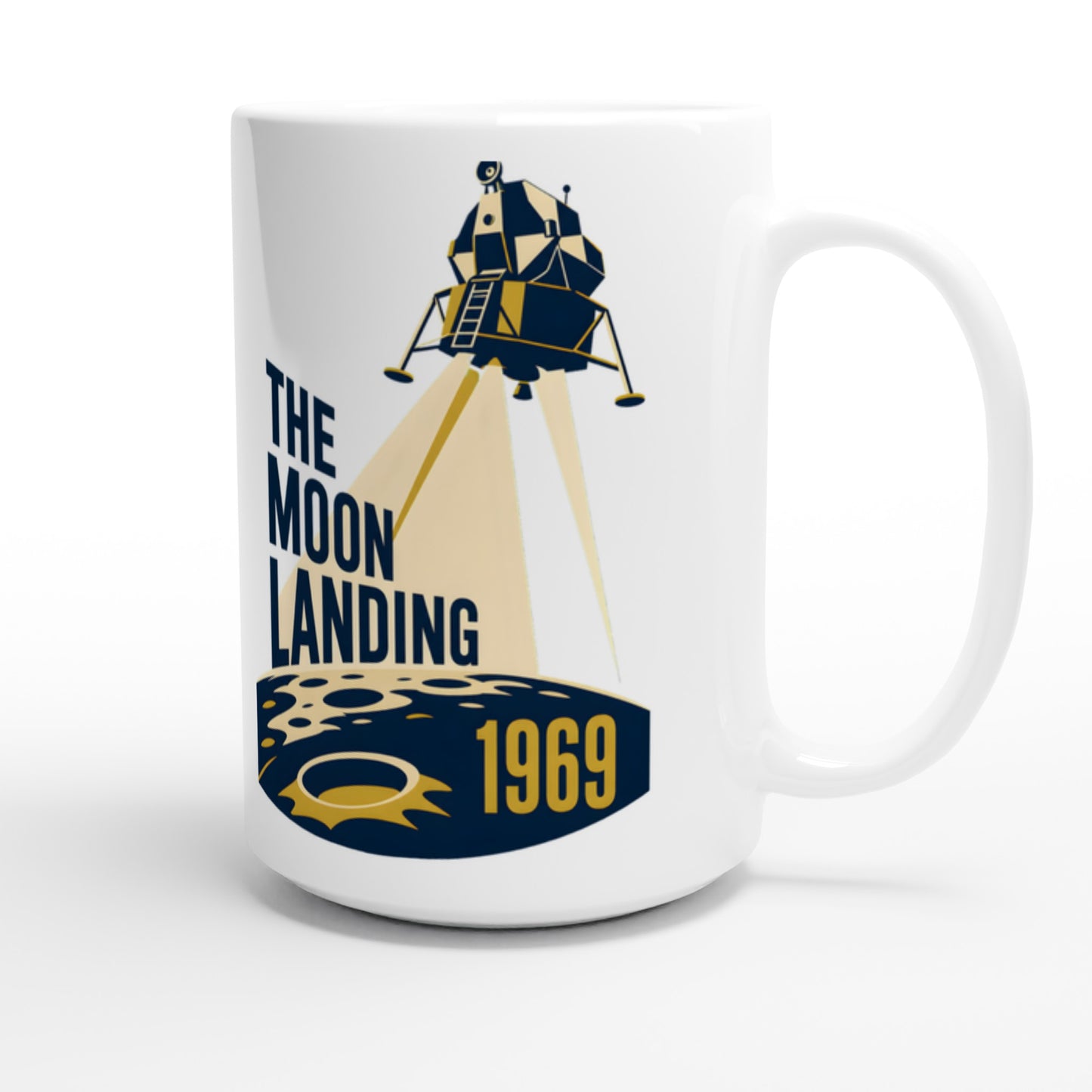 The Moon Landing — 1969 Large Mug — product view 3