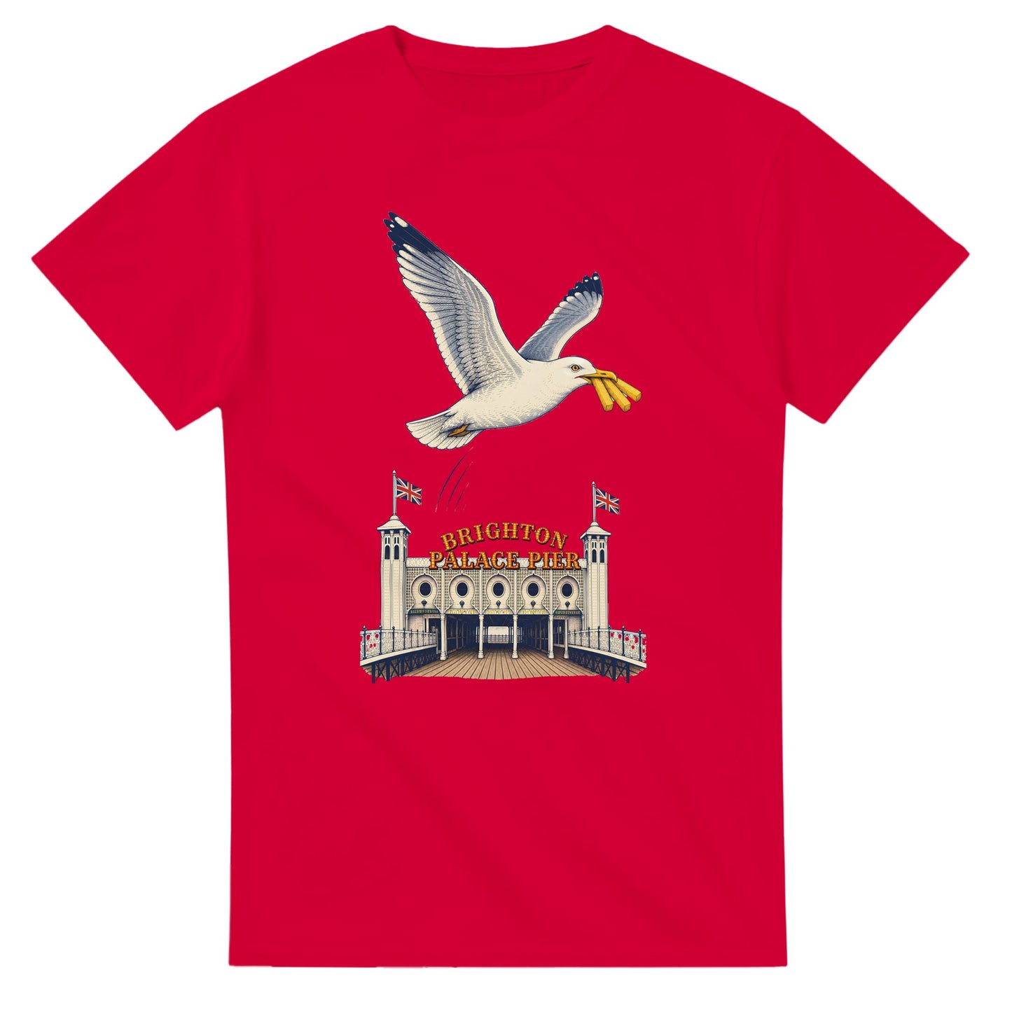 Brighton Palace Pier Chip Heist T-shirt — product view 9