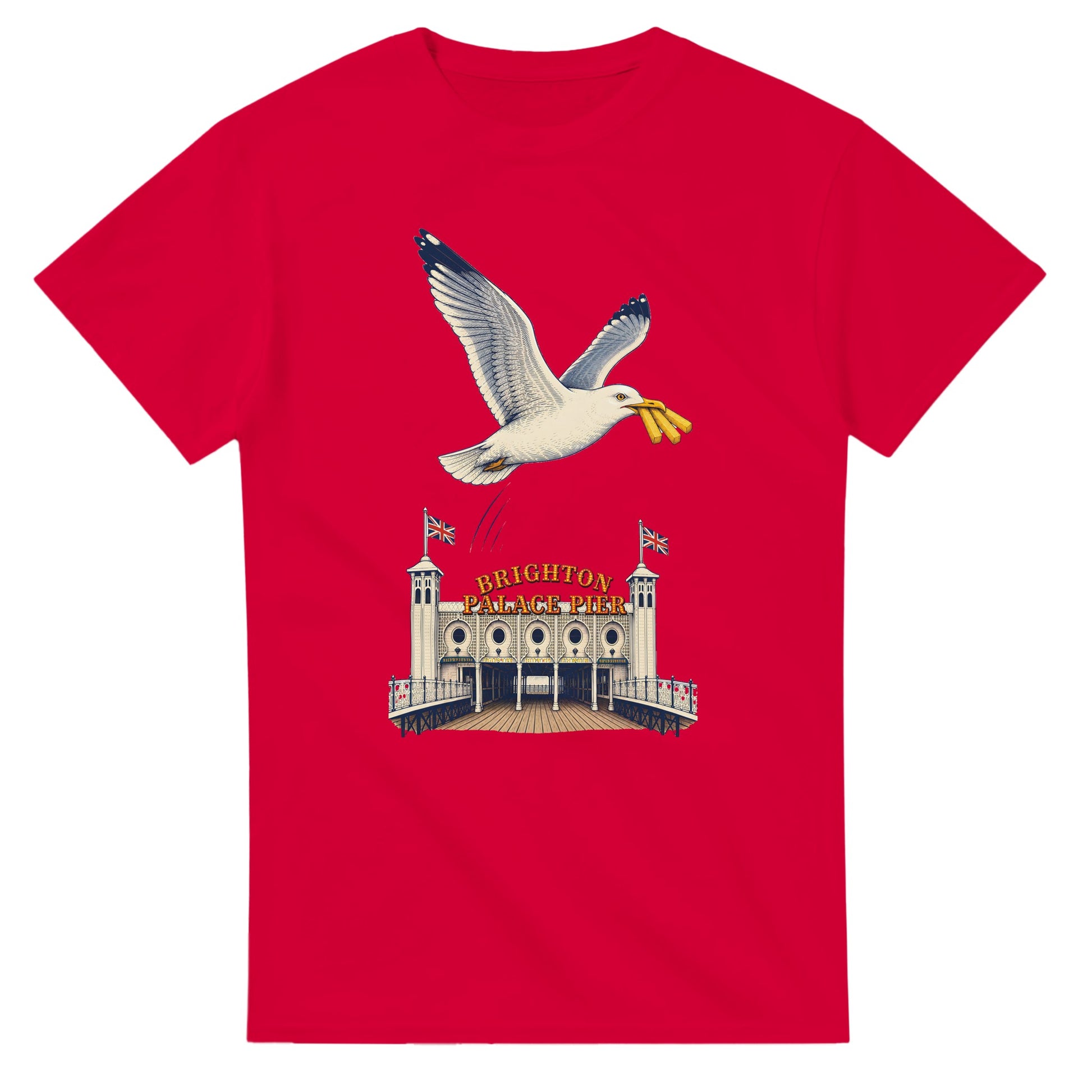 Brighton Palace Pier Chip Heist T-shirt — product view 9