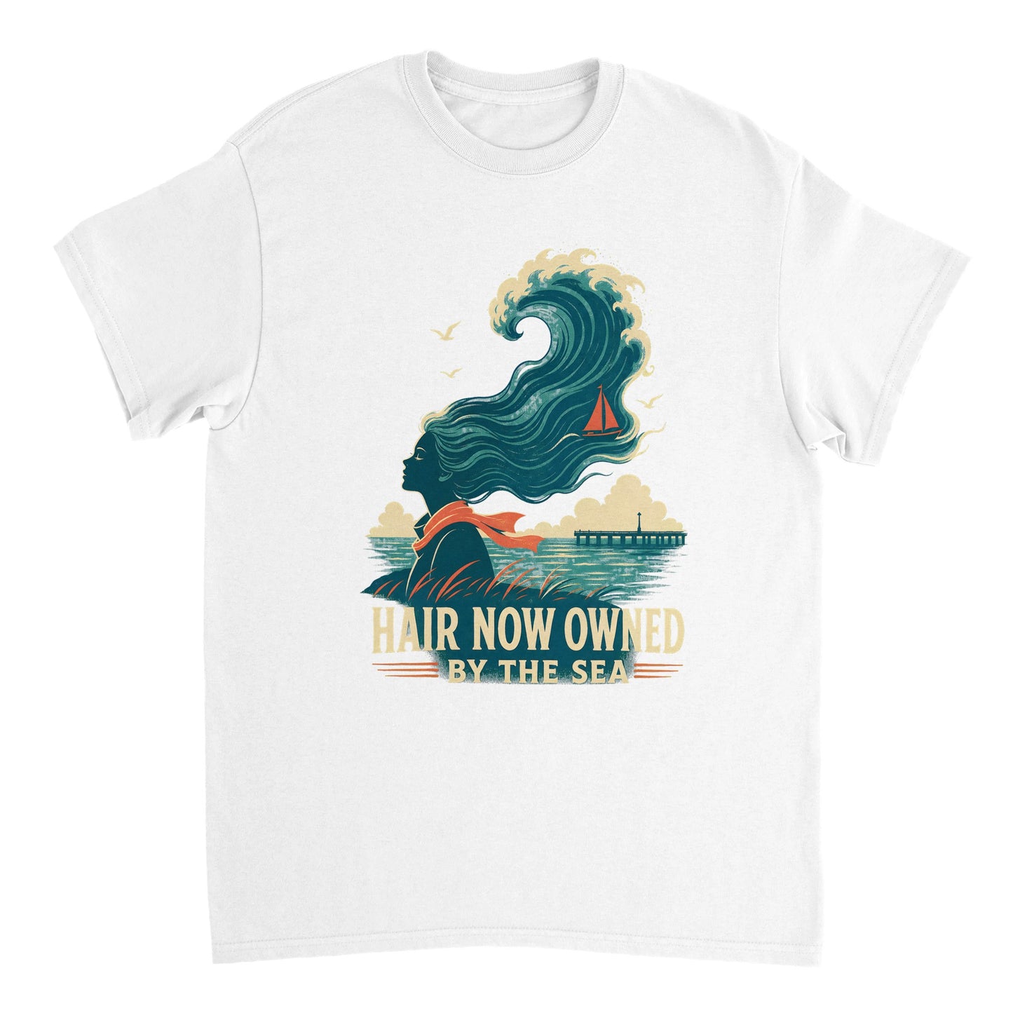 Hair Now Owned by the Sea T-shirt — product view 17