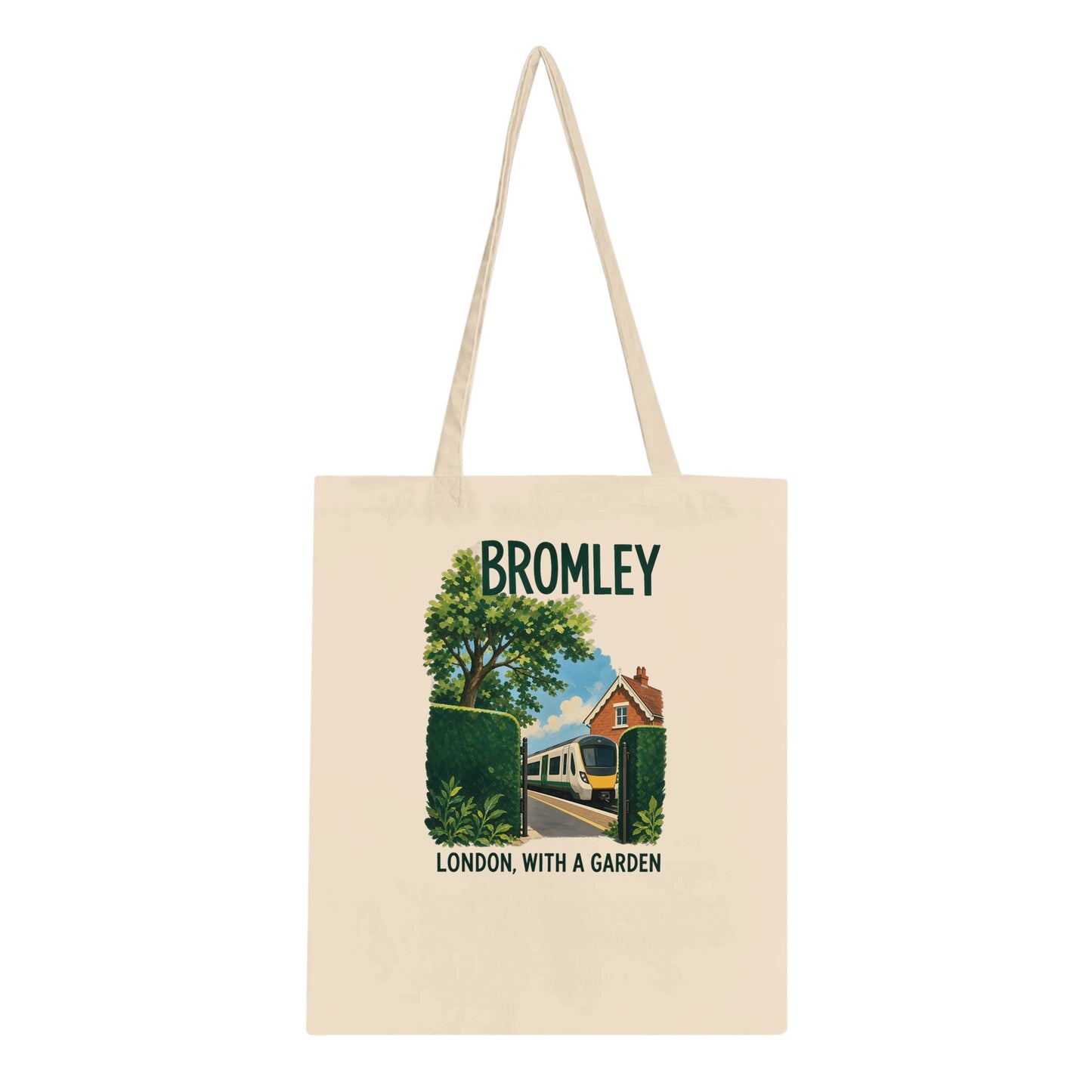 Bromley: London with a Garden Tote Bag — product view 1