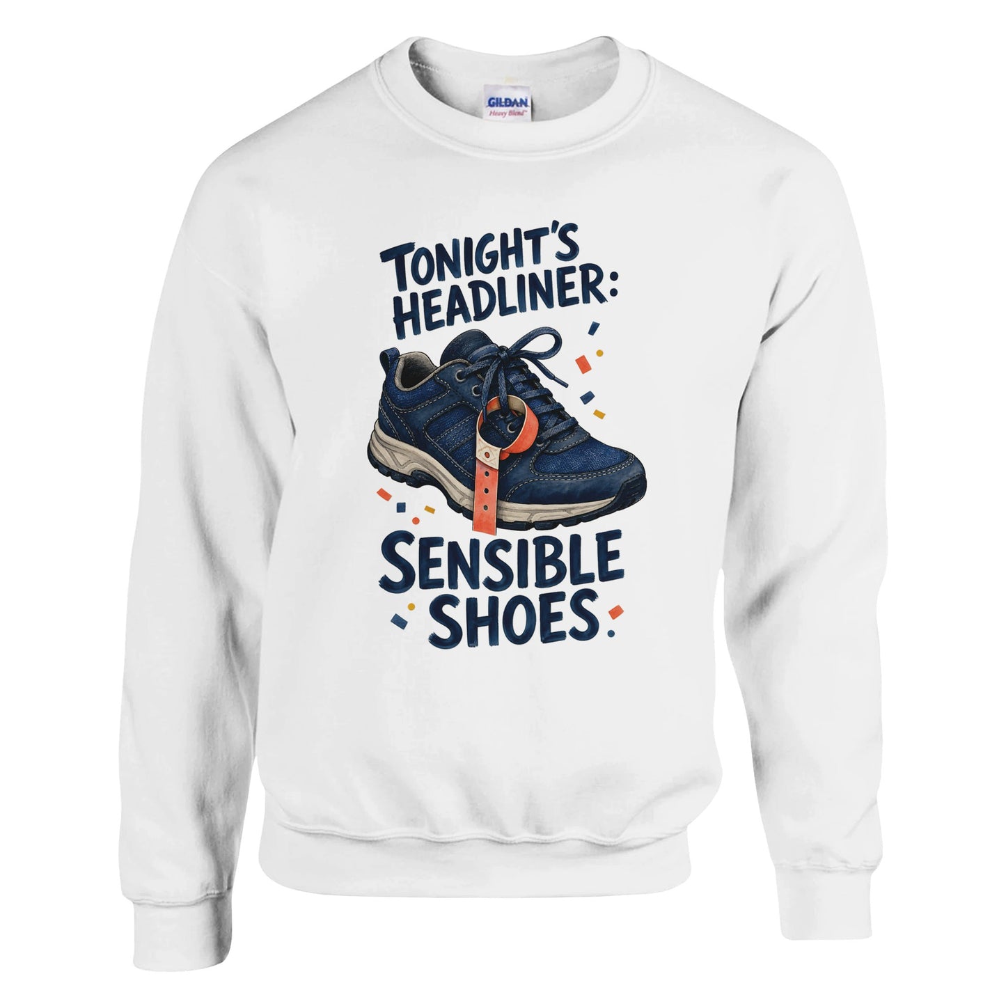 Tonight's Headliner: Sensible Shoes Concert Sweatshirt — product view 1
