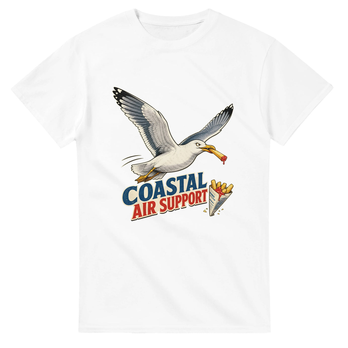 Coastal Air Support Seagull Graphic
