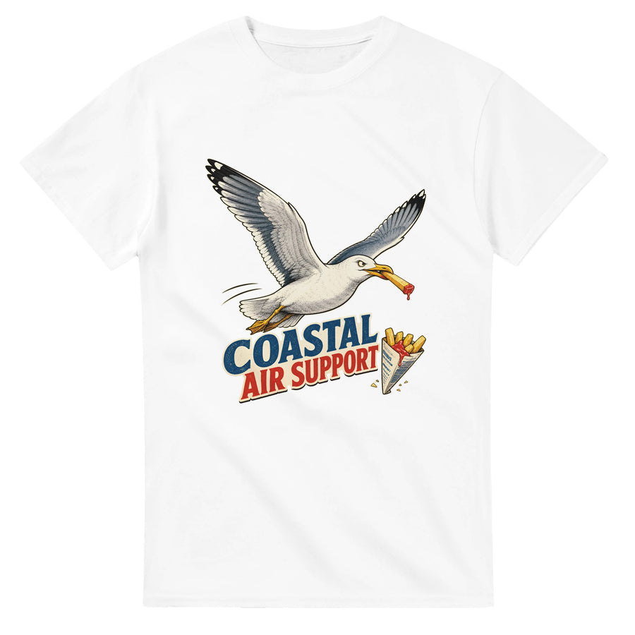 Coastal Air Support Seagull Graphic