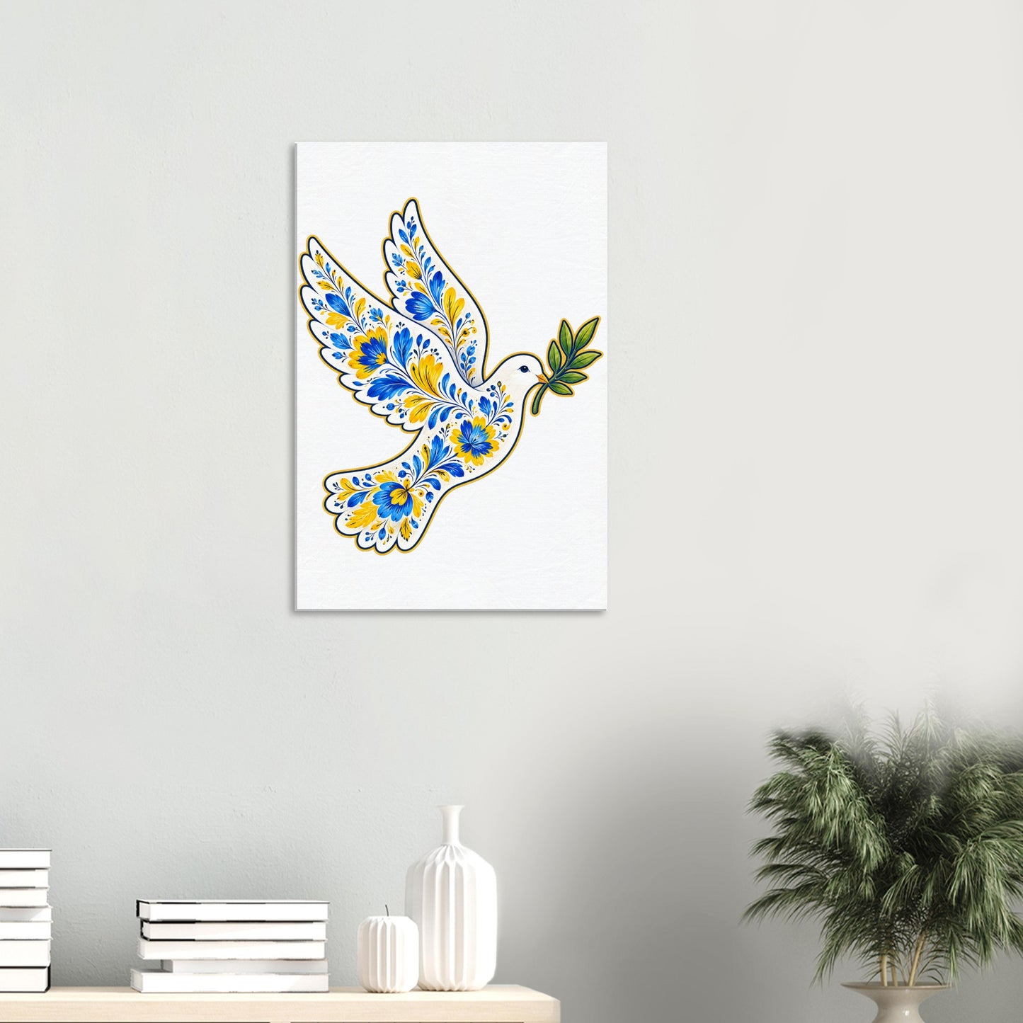 Ukraine Peace Dove Canvas — product view 4
