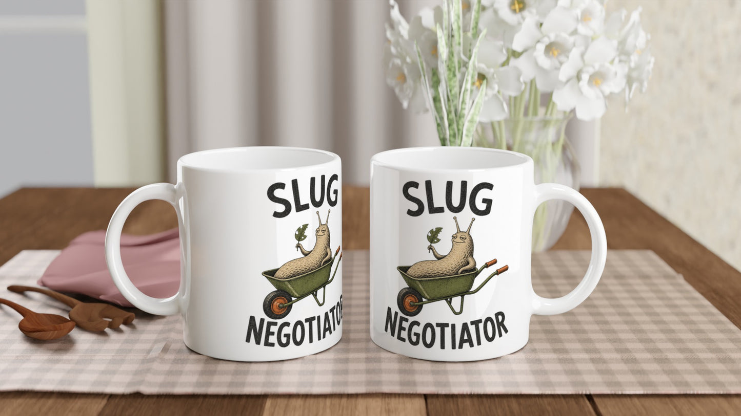 Slug Negotiator Garden Graphic Mug — product view 4