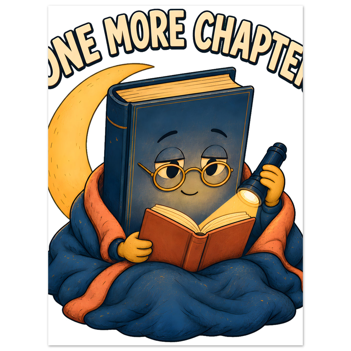 One More Chapter Reader Graphic Aluminium Print