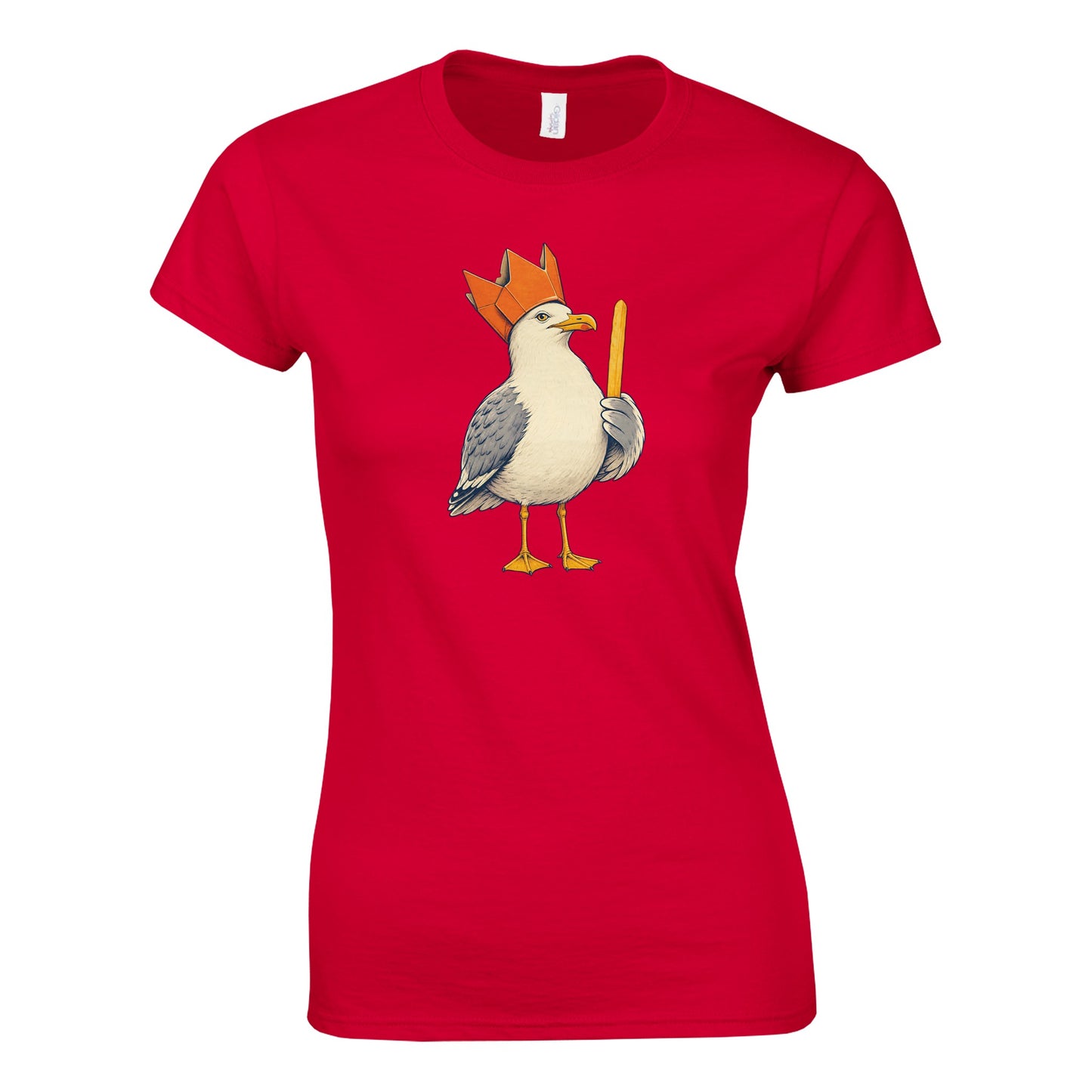 The Chip Crown Gull Women's T-shirt — product view 2