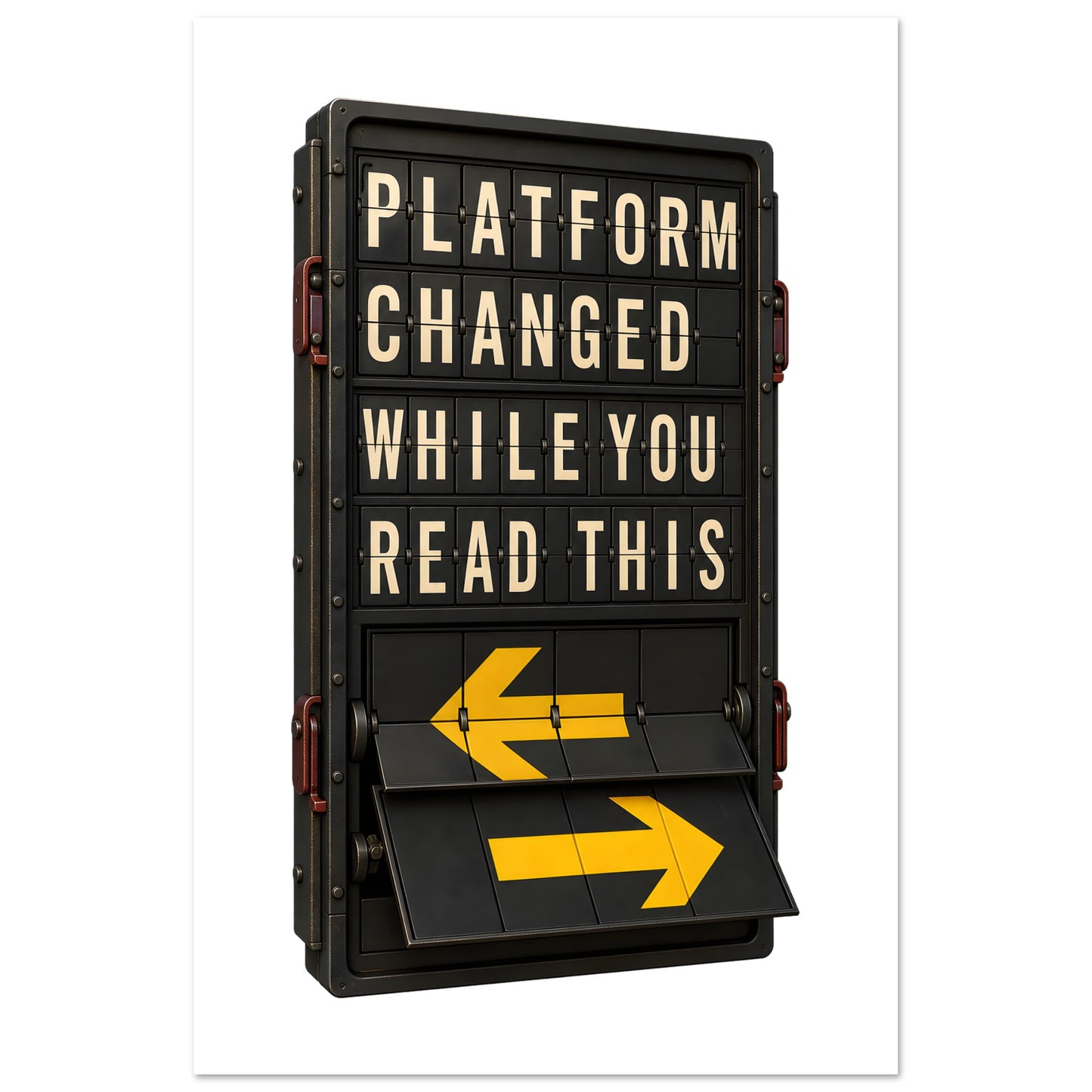 Platform Changed While You Read This Poster — product view 6