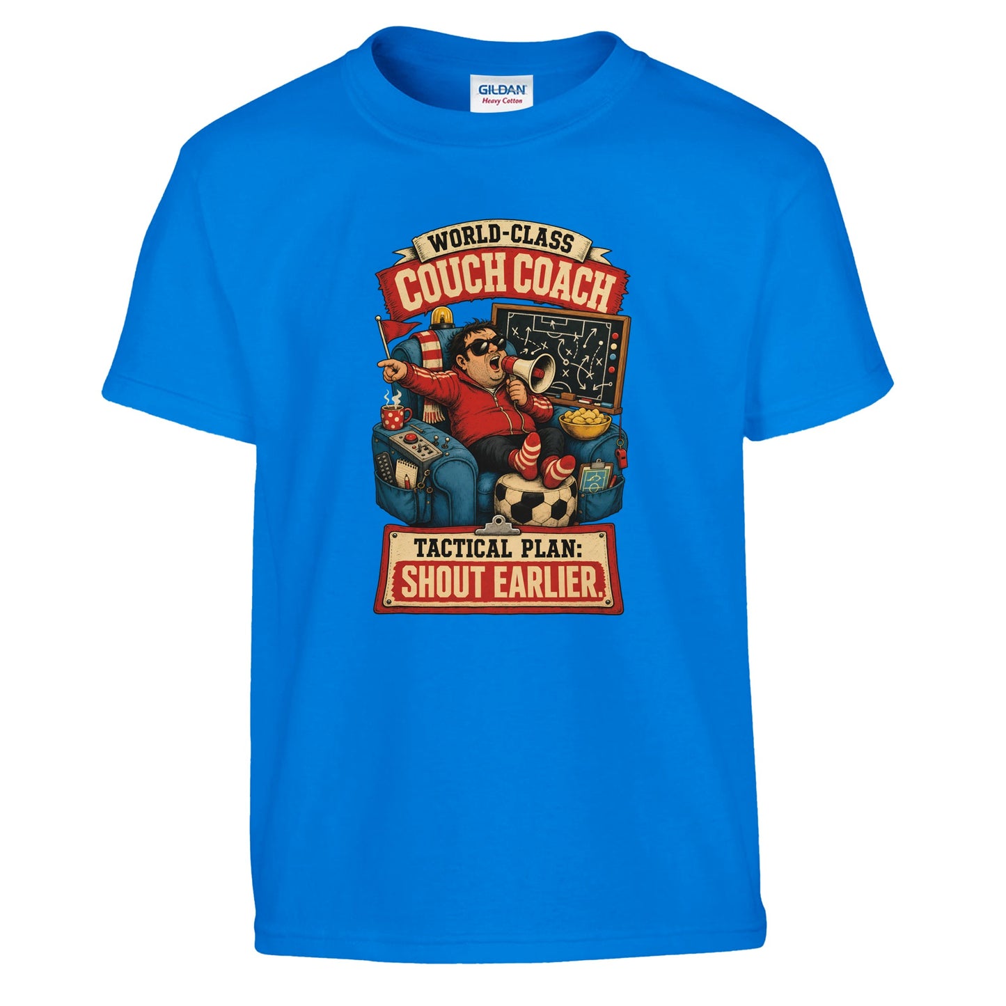 World-Class Couch Coach Kids' T-shirt — product view 14