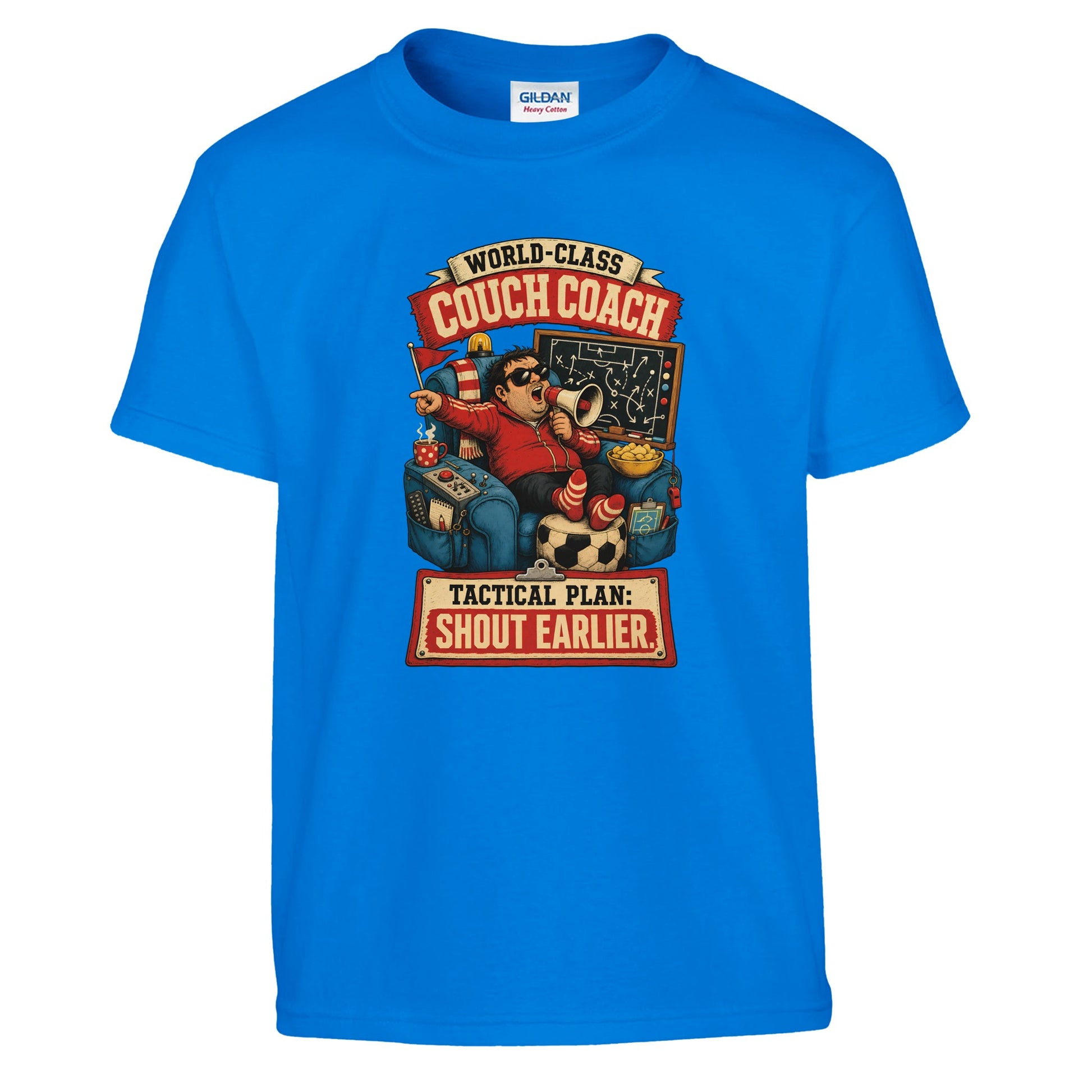 World-Class Couch Coach Kids' T-shirt — product view 14