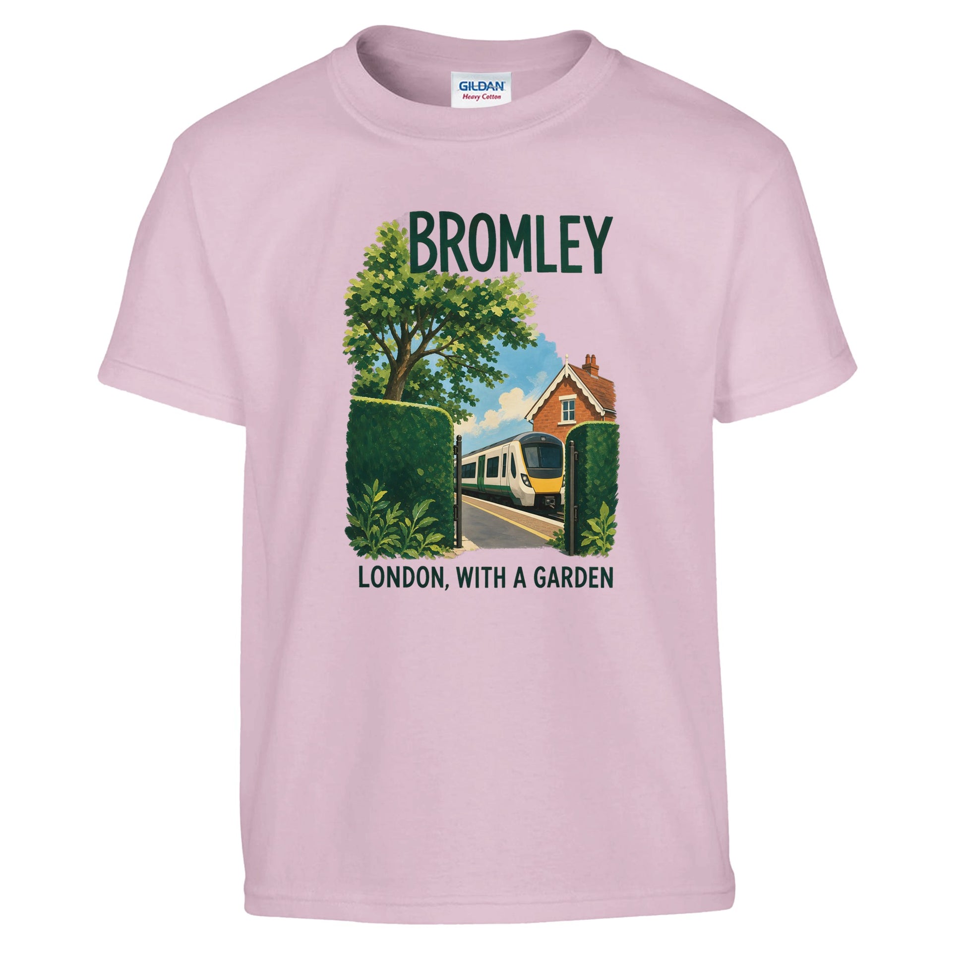 Bromley: London with a Garden Kids' T-shirt — product view 9