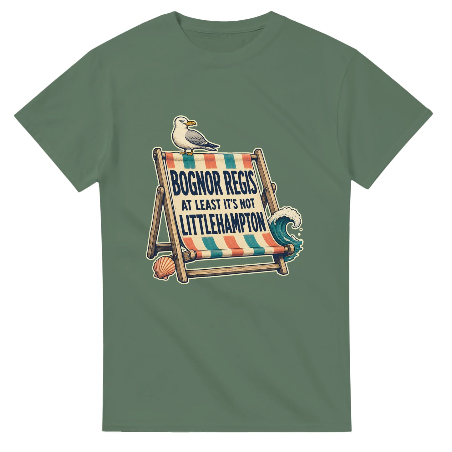 Bognor Regis — At Least It's Not Littlehampton T-shirt — product view 13