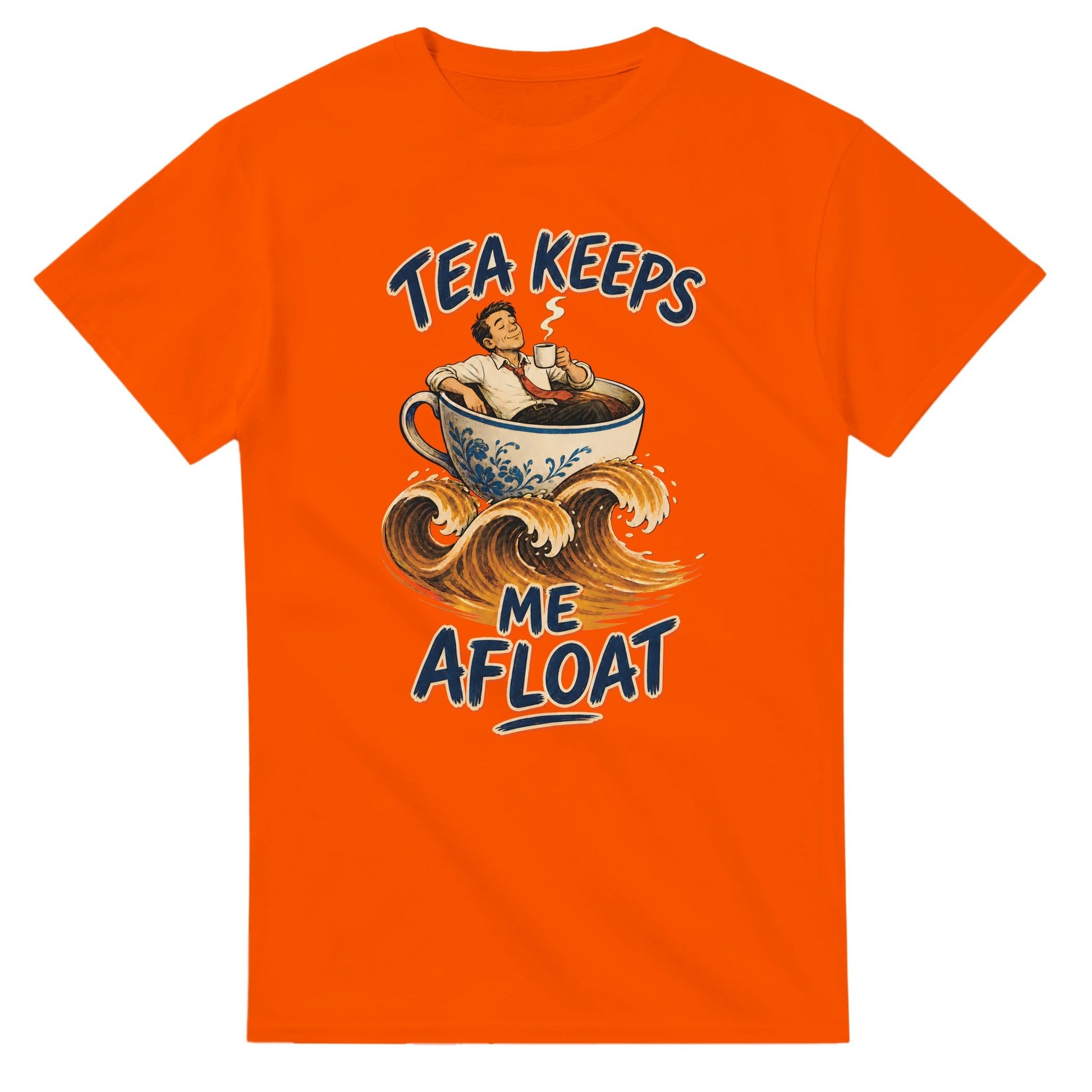 Tea Keeps Me Afloat T-shirt — product view 7