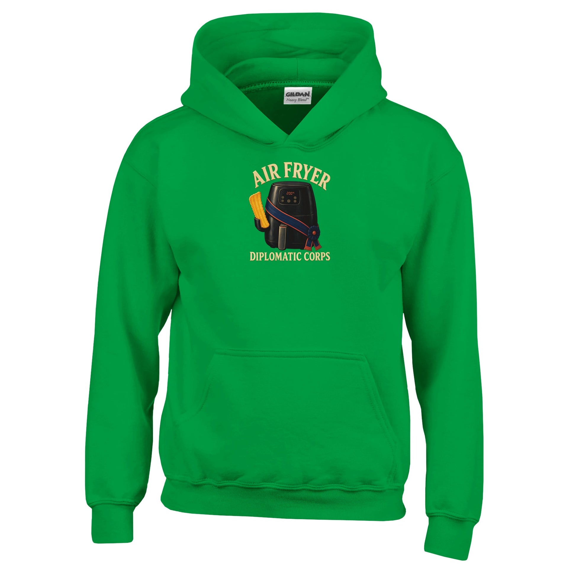 Air Fryer Diplomatic Corps Kids' Hoodie — product view 8