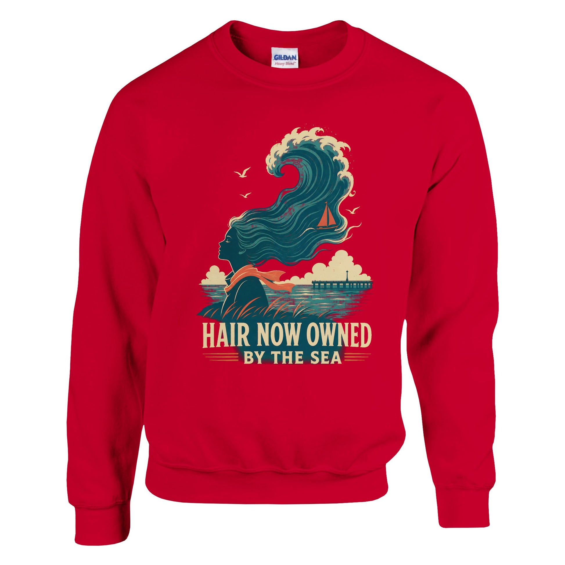 Hair Now Owned by the Sea Sweatshirt — product view 3