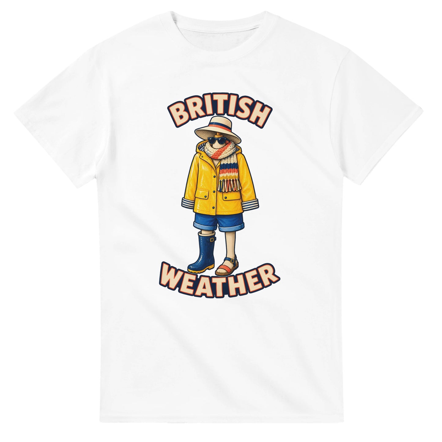 British Weather All-Weather Outfit T-shirt — product view 1