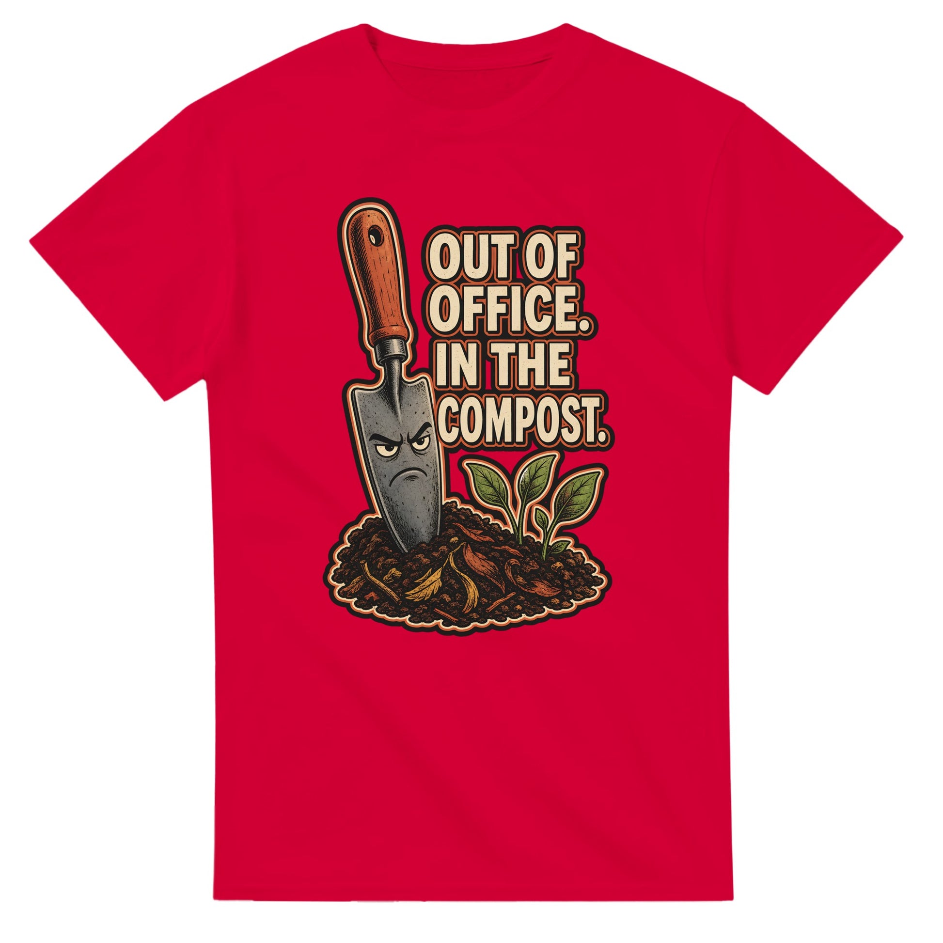 Out of Office, In the Compost T-shirt — product view 9