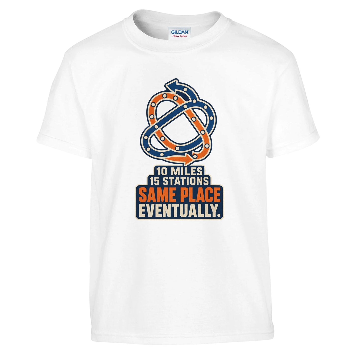 Glasgow Same Place Eventually Kids' T-shirt — product view 1