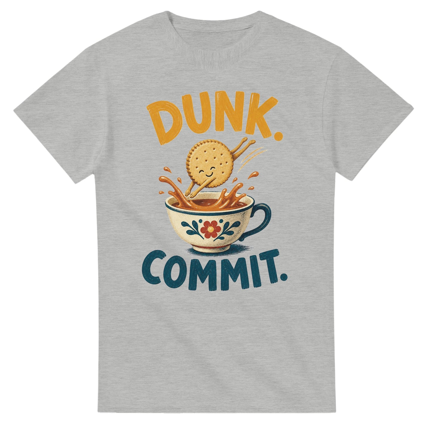 Dunk. Commit. Tea Biscuit Graphic T-shirt — product view 6