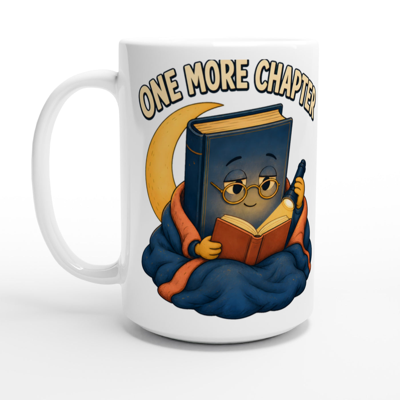 One More Chapter Reader Graphic Large Mug