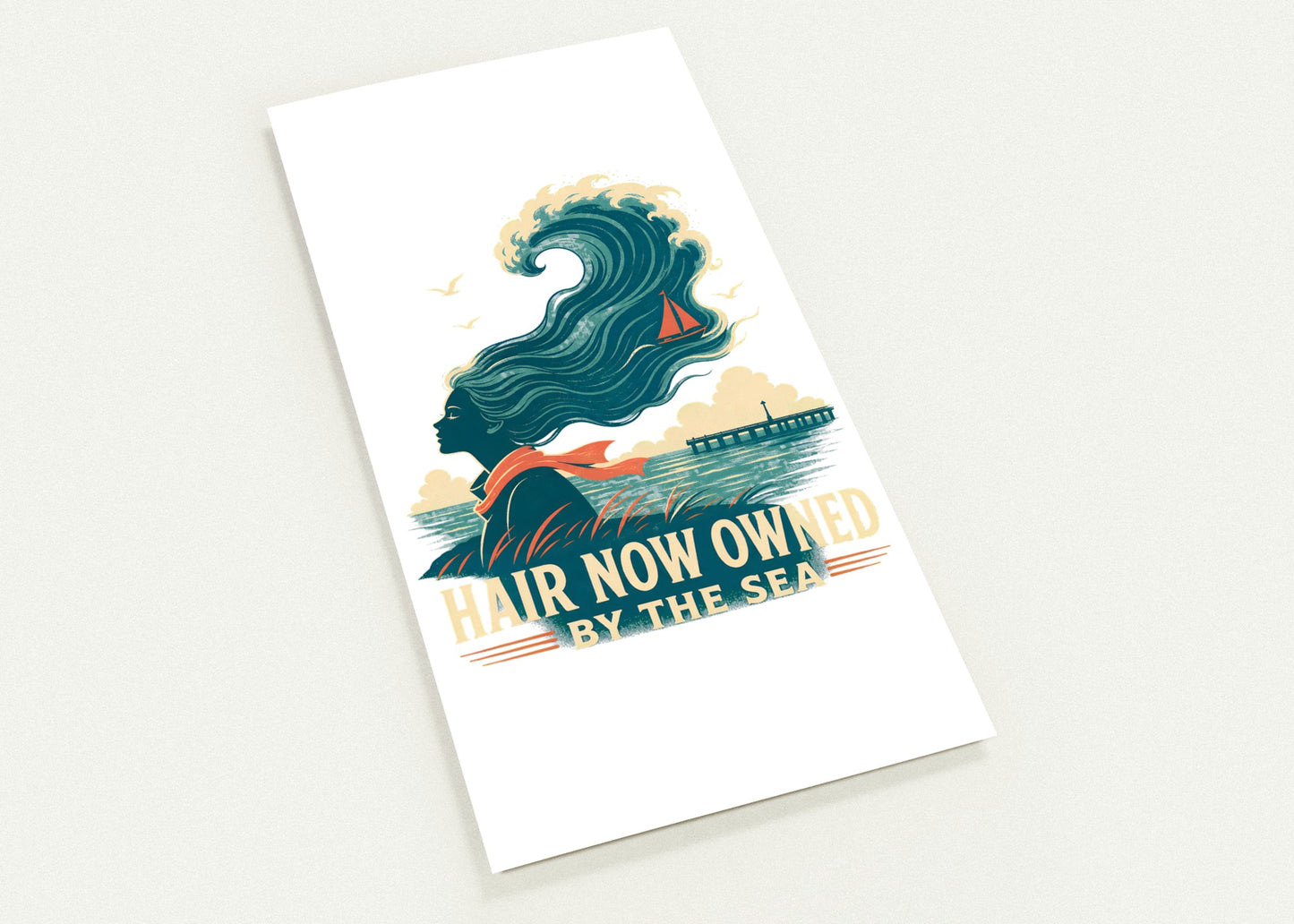 Hair Now Owned by the Sea Postcard Pack — product view 1
