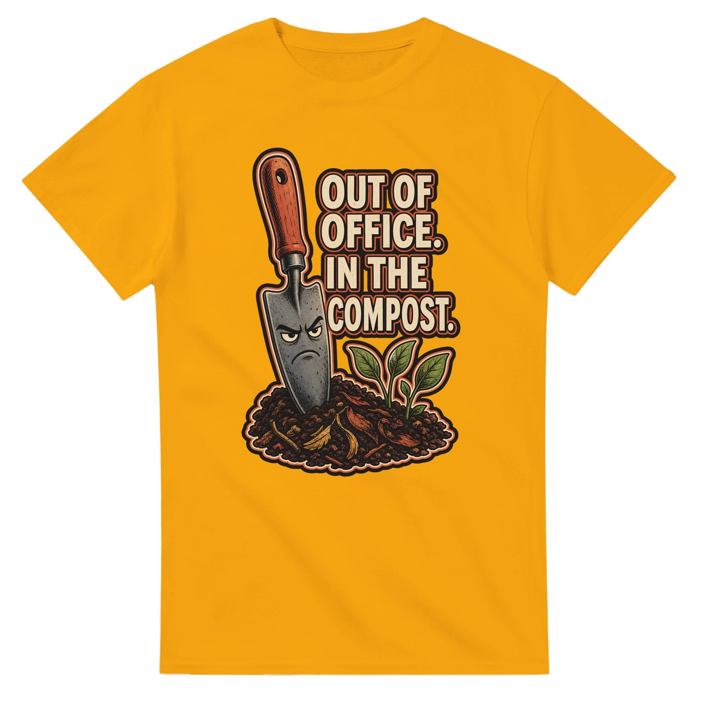 Out of Office, In the Compost T-shirt — product view 14