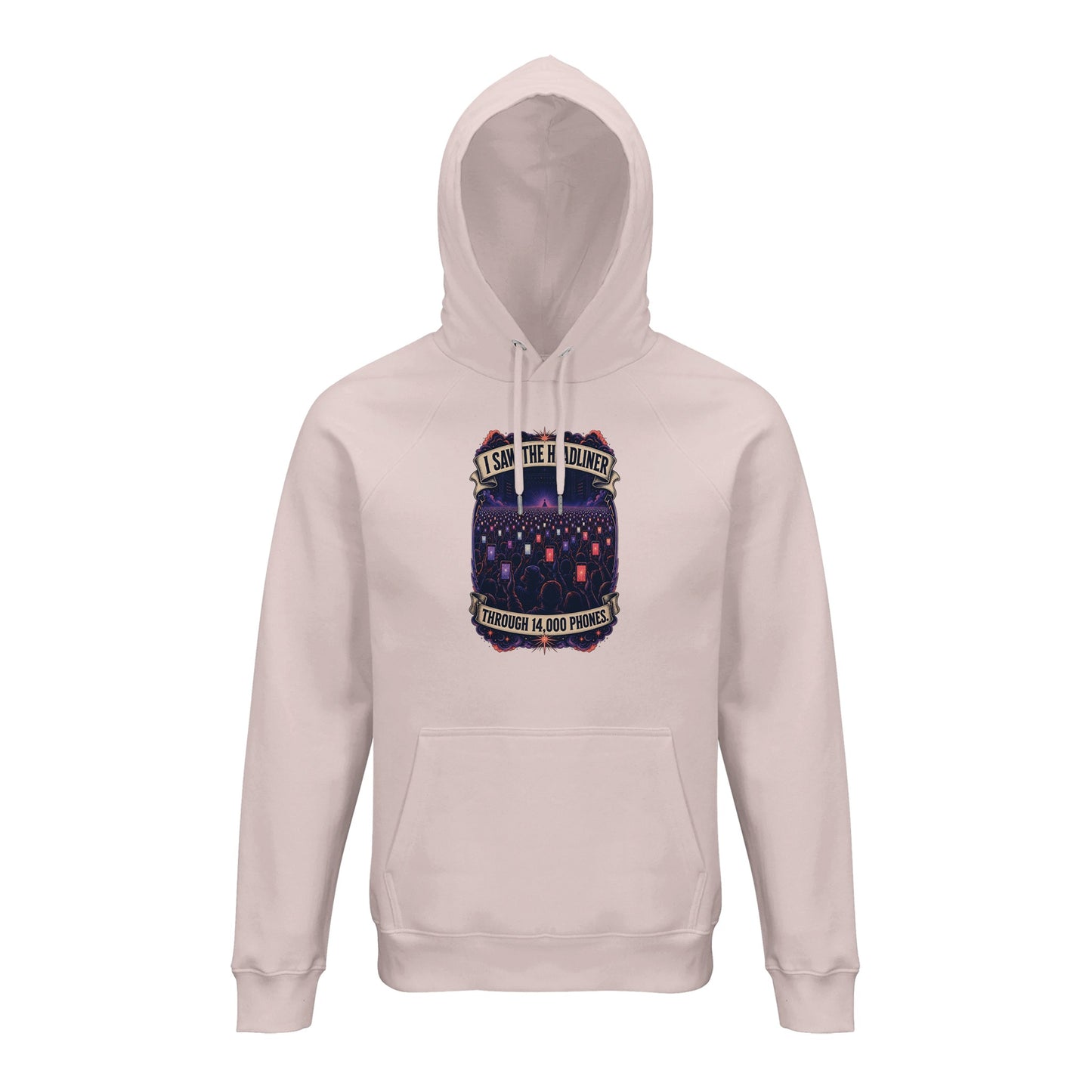 The Headliner Through 14,000 Phones Hoodie — product view 2