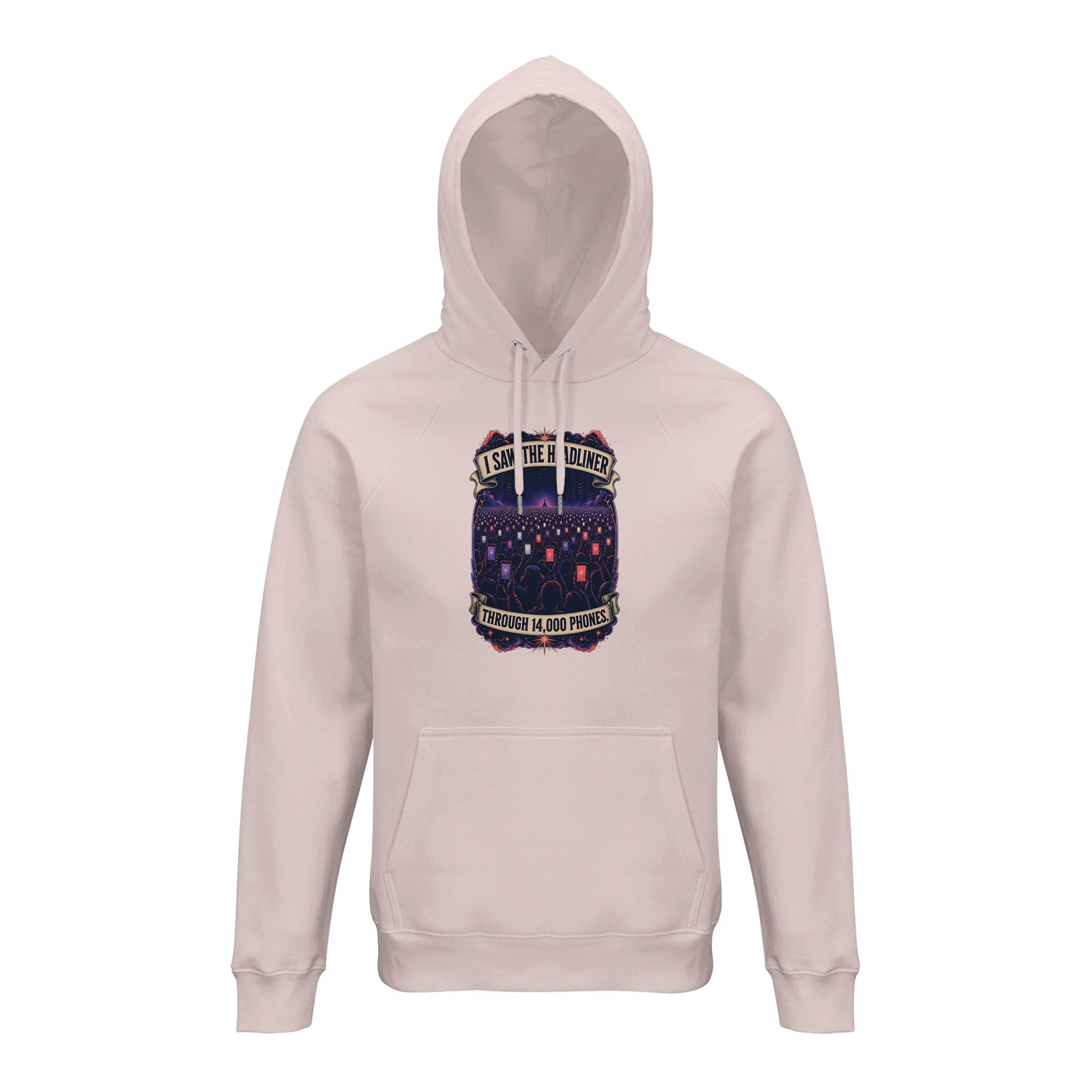 The Headliner Through 14,000 Phones Hoodie — product view 2