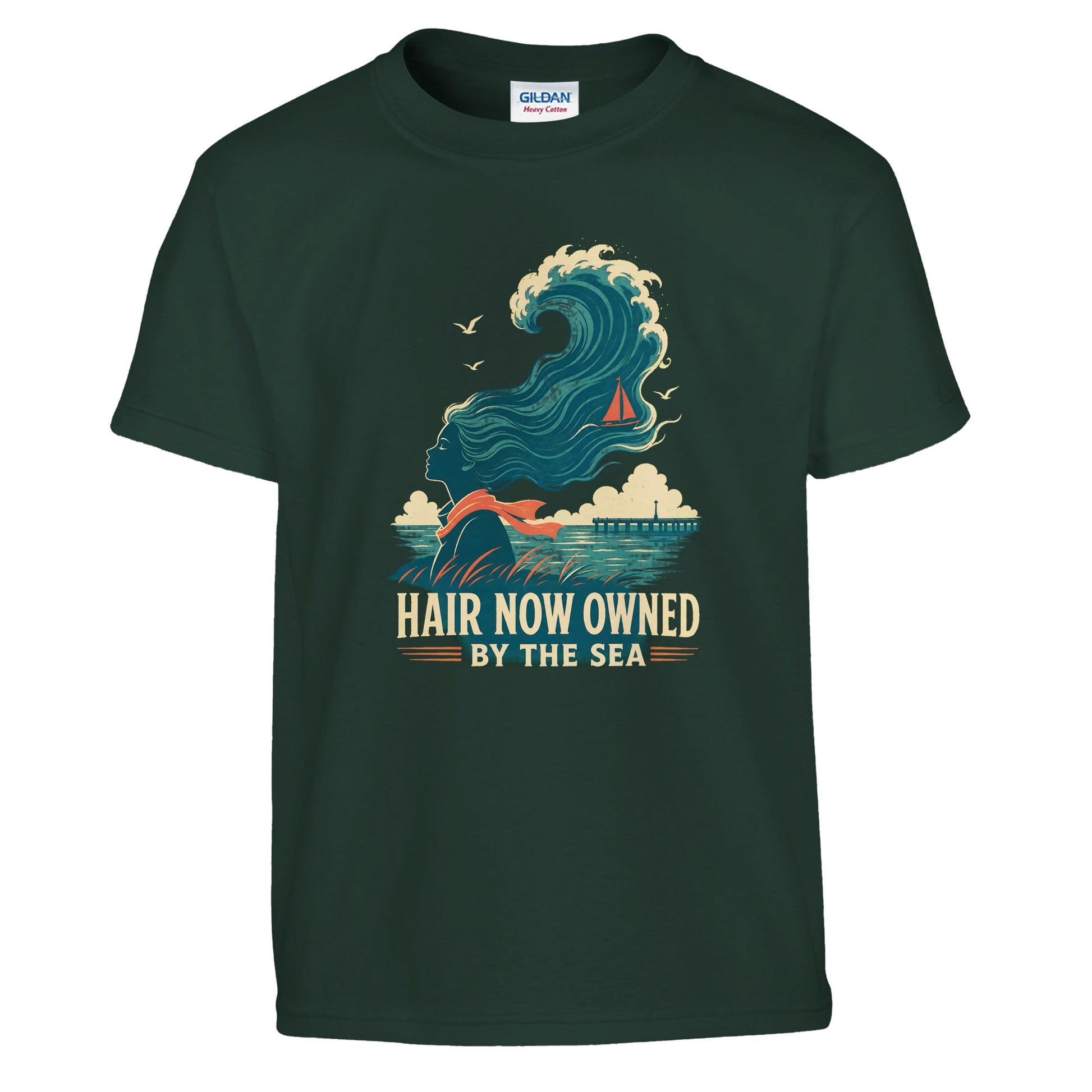 Hair Now Owned by the Sea Kids' T-shirt — product view 13